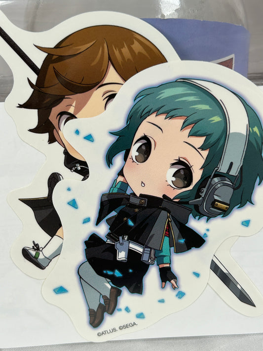 Fuuka Yamagishi Ken Amada Sticker Set Persona 3 Reload Good Smile Lottery F Prize