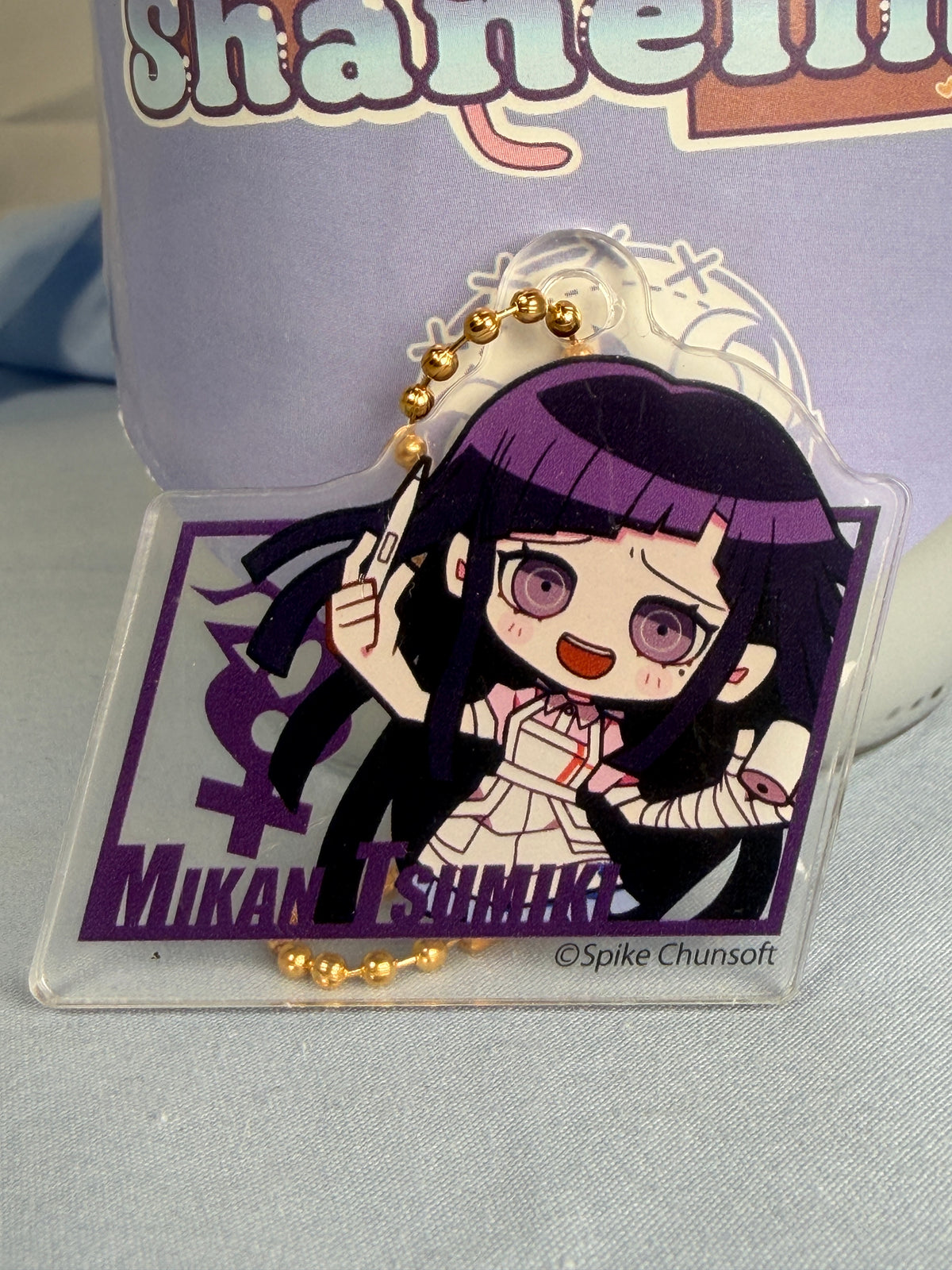 Chibi Mikan Tsumiki Acrylic Keychain Danganronpa 2 Illustrator Collection
