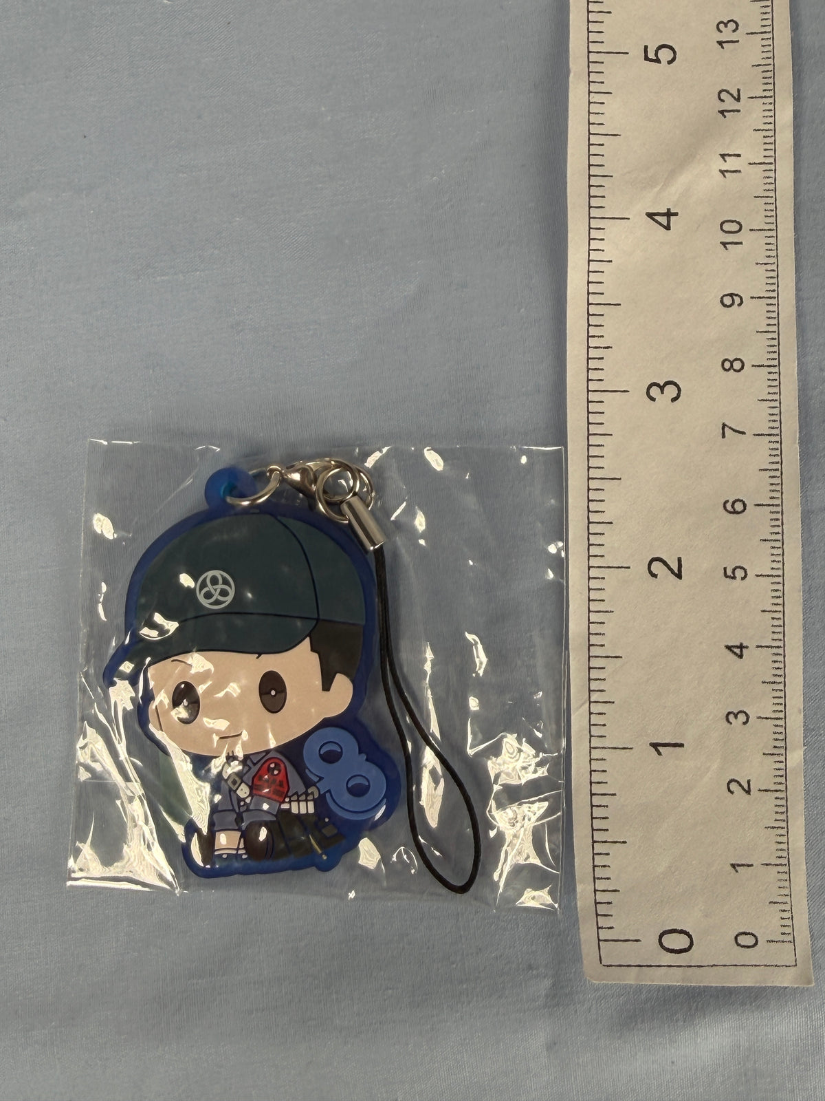 Junpei Iori Rubber Strap Keychain Persona 3 Reload Petatto Nejimaki