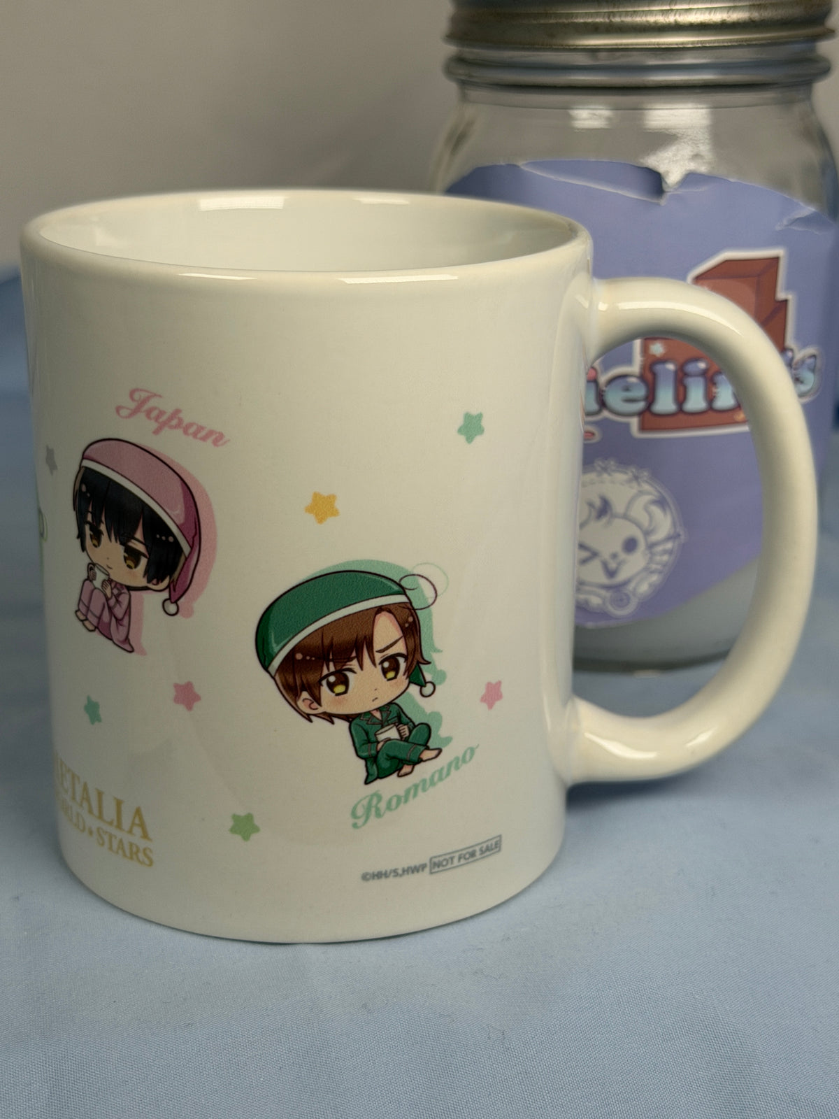 Hetalia World Stars Entrance Side Mug Sunshine City Prince Hotel Collaboration