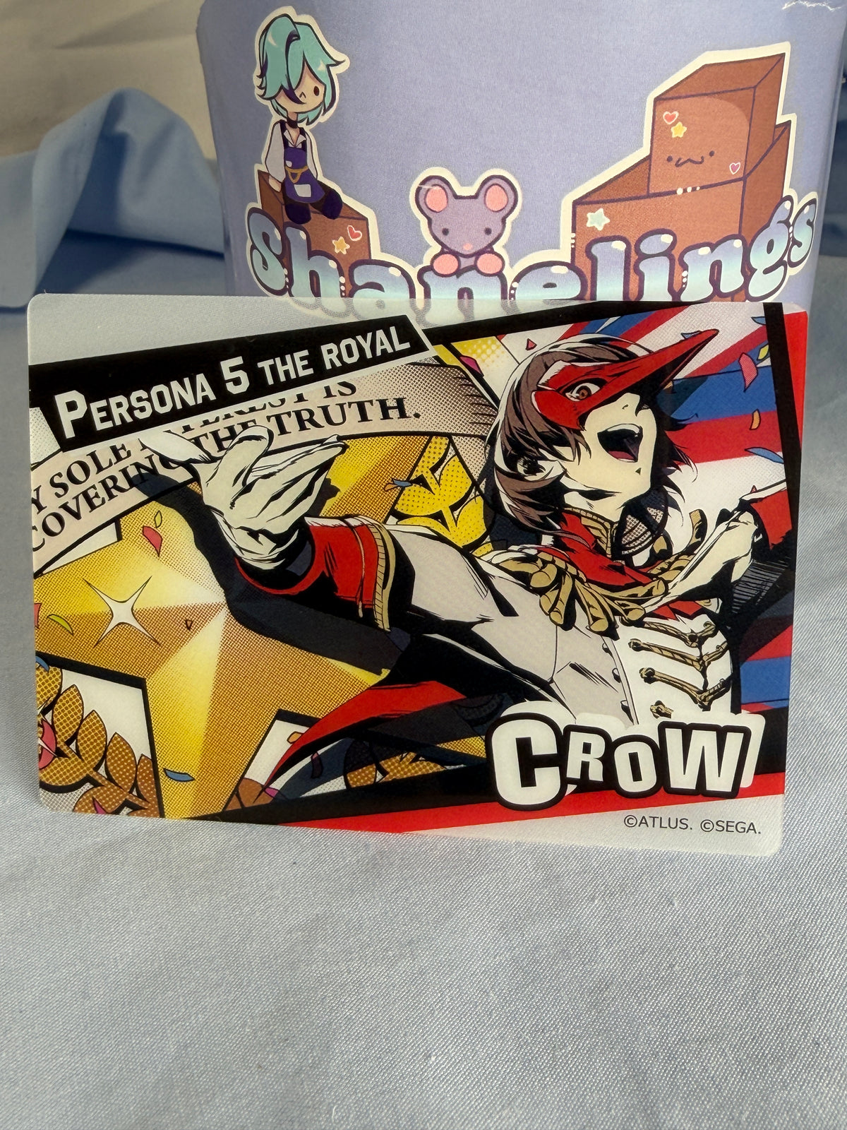 Goro Akechi Crow All Out Attack Collection Card Persona 5 Royal
