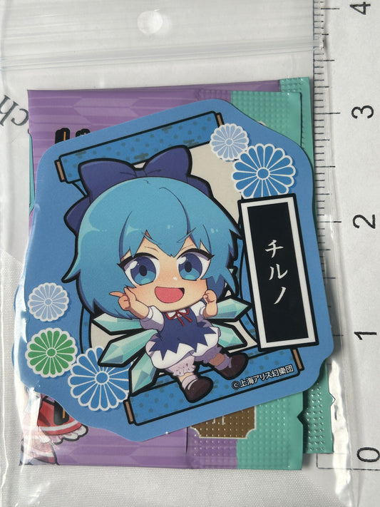 Chibi Cirno Illustration Sticker NIC Touhou Project