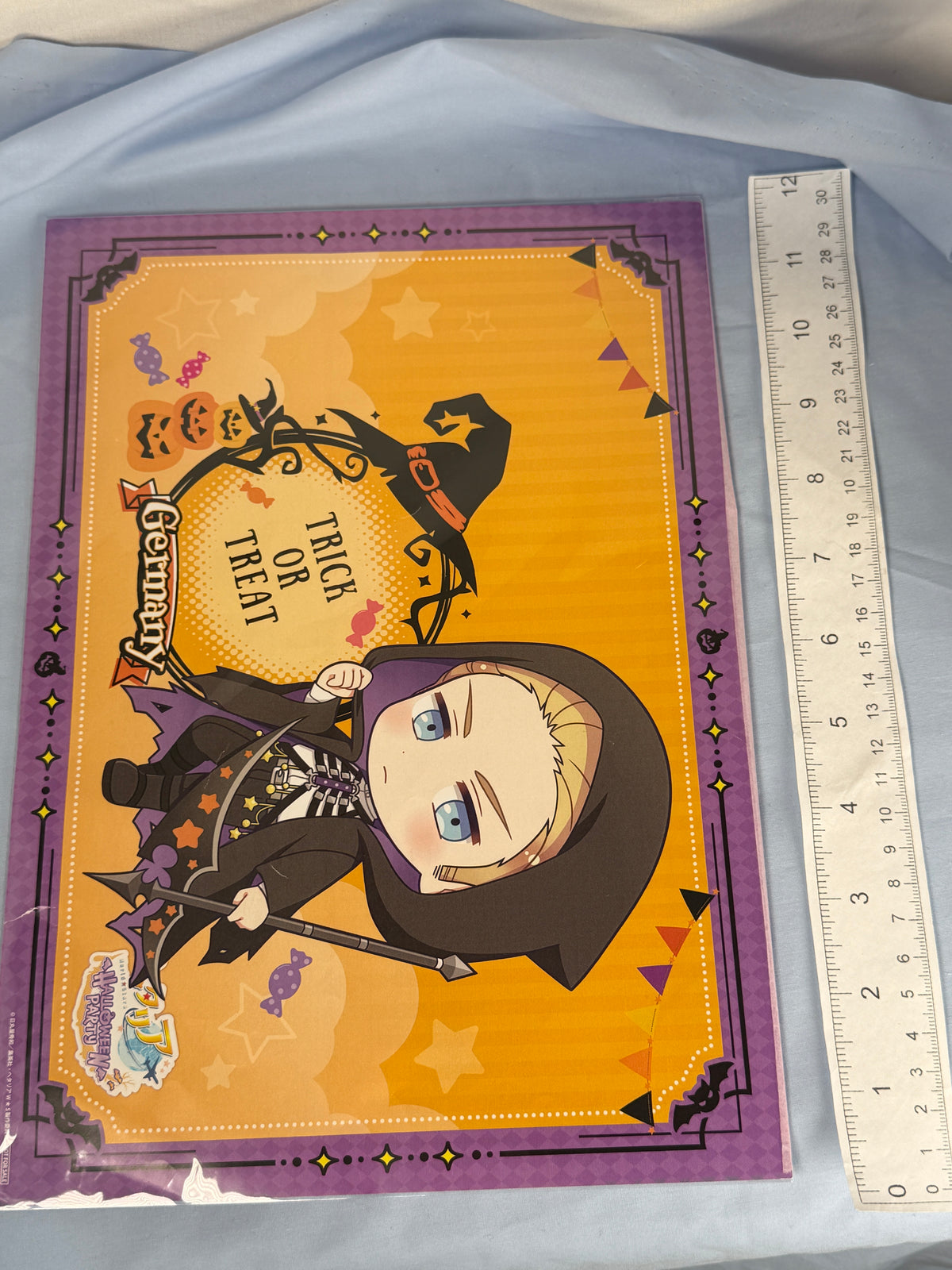 Germany Halloween Party Artwork Display Paper Placemat Hetalia World Stars