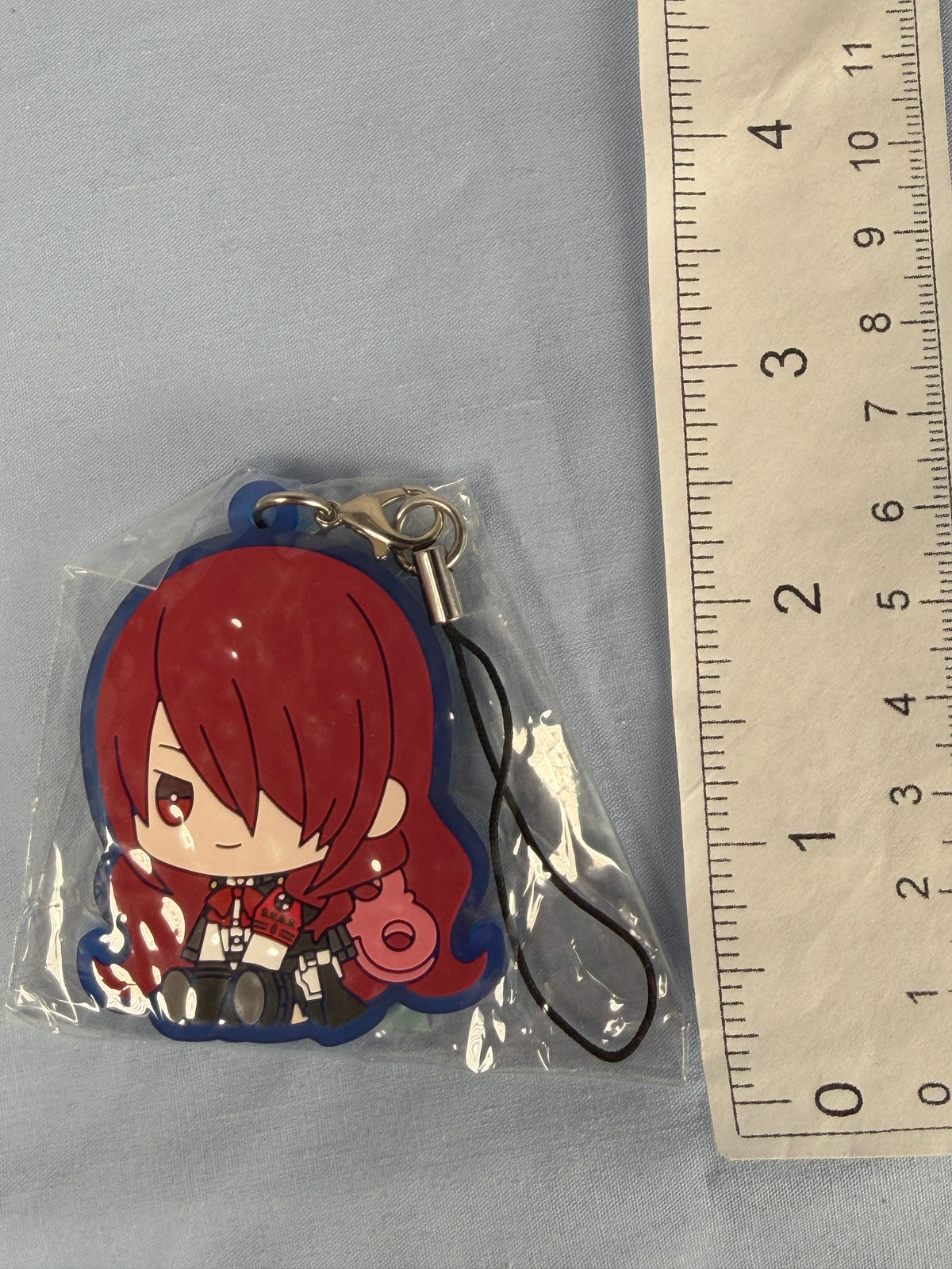 Mitsuru Kirijo Rubber Strap Keychain Persona 3 Reload Petatto Nejimaki