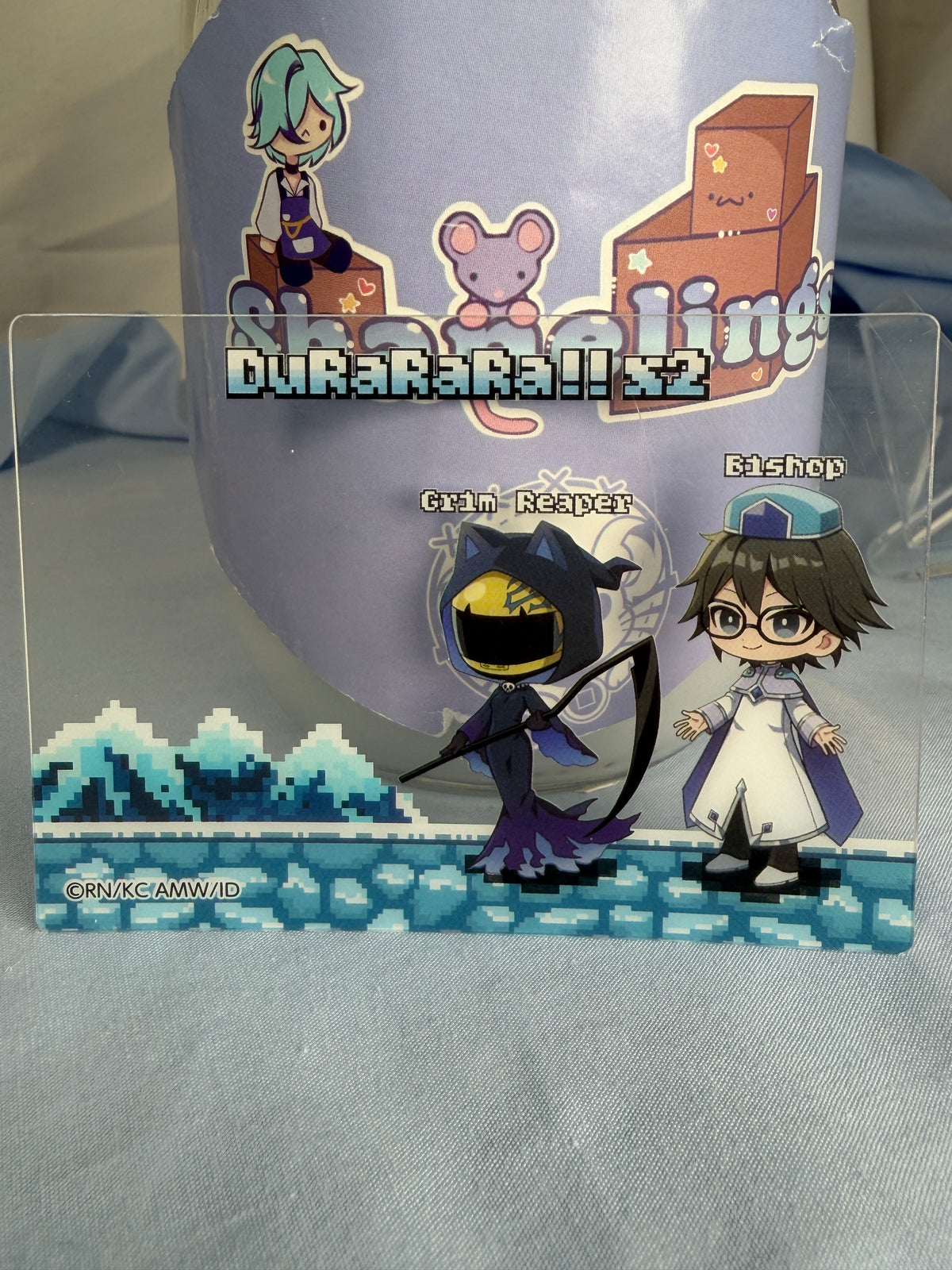 Celty Sturluson Shinra Kishitani Sonohara Costume Transparent Card Durarara!! 2