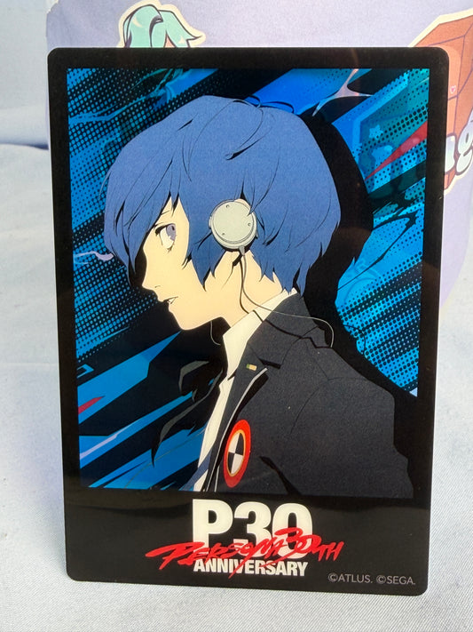 Makoto Yuki Holo Transparent Card Persona 3 30th Anniversary