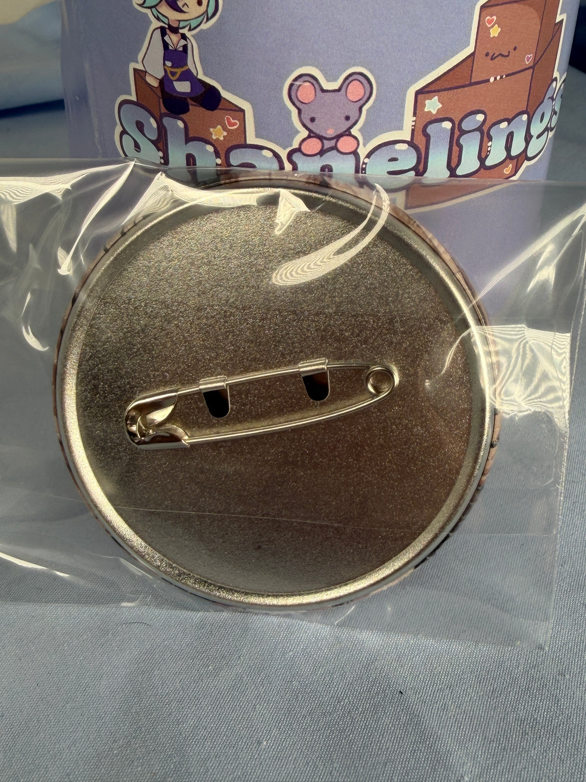 Junko Enoshima Tongue Despair Can Badge Pin Danganronpa Vol 1