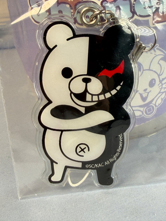 Monokuma Gel Plastic Keychain Danganronpa Trigger Happy Havoc Kotobukiya
