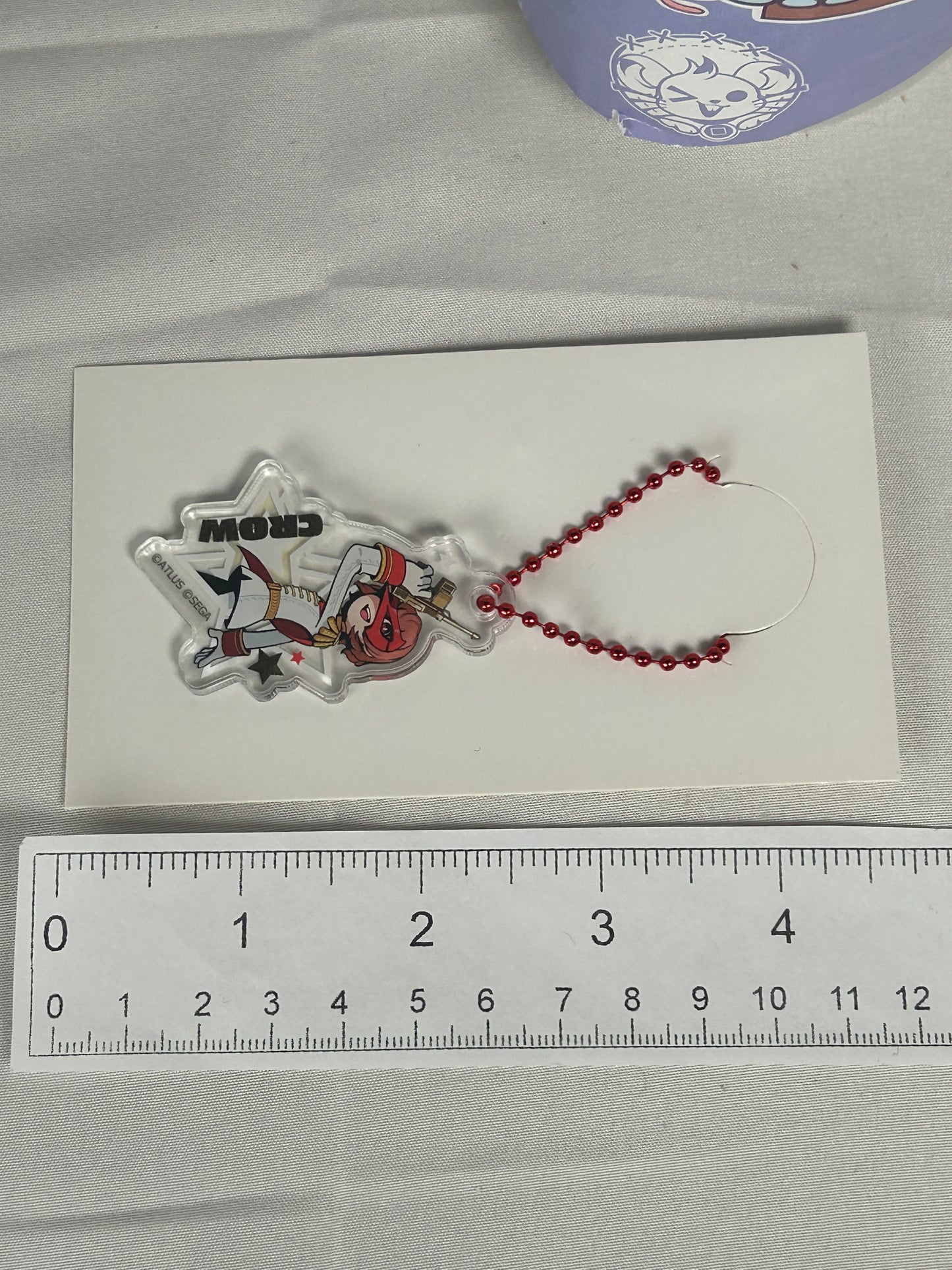 Goro Akechi Crow Acrylic Keychain Persona 5 Tactica
