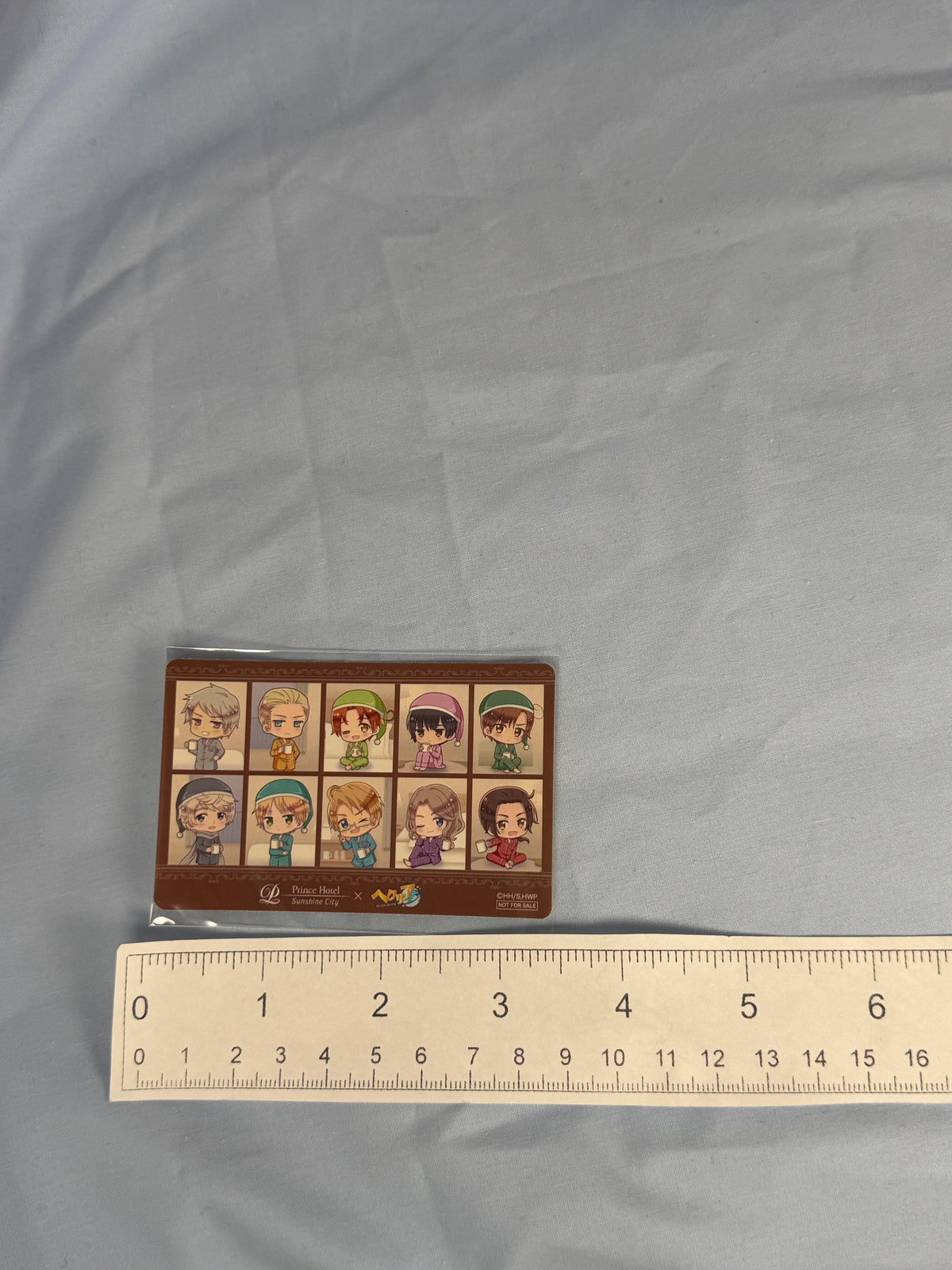 Hetalia World Stars Bonus Sticker Sunshine City Prince Hotel Collaboration