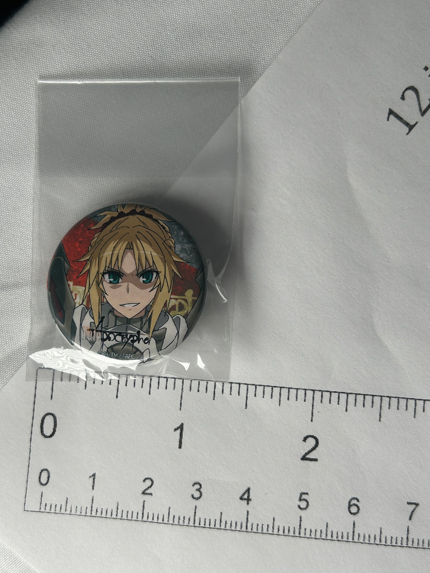 Mordred Saber of Red Can Badge Fate Apocrypha
