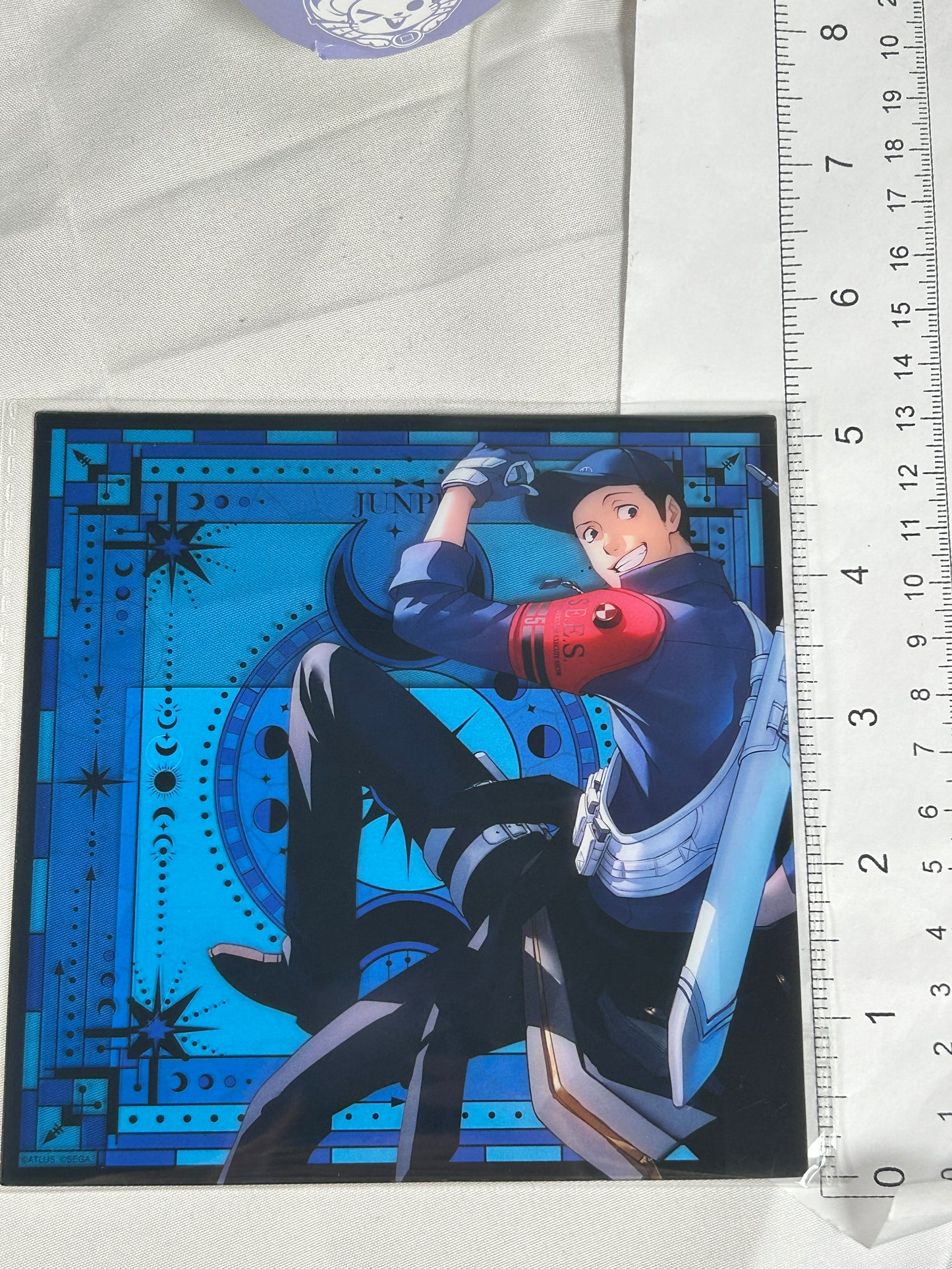 Junpei Iori Clear Plastic Display Persona 3 Reload Good Smile Lottery C Prize