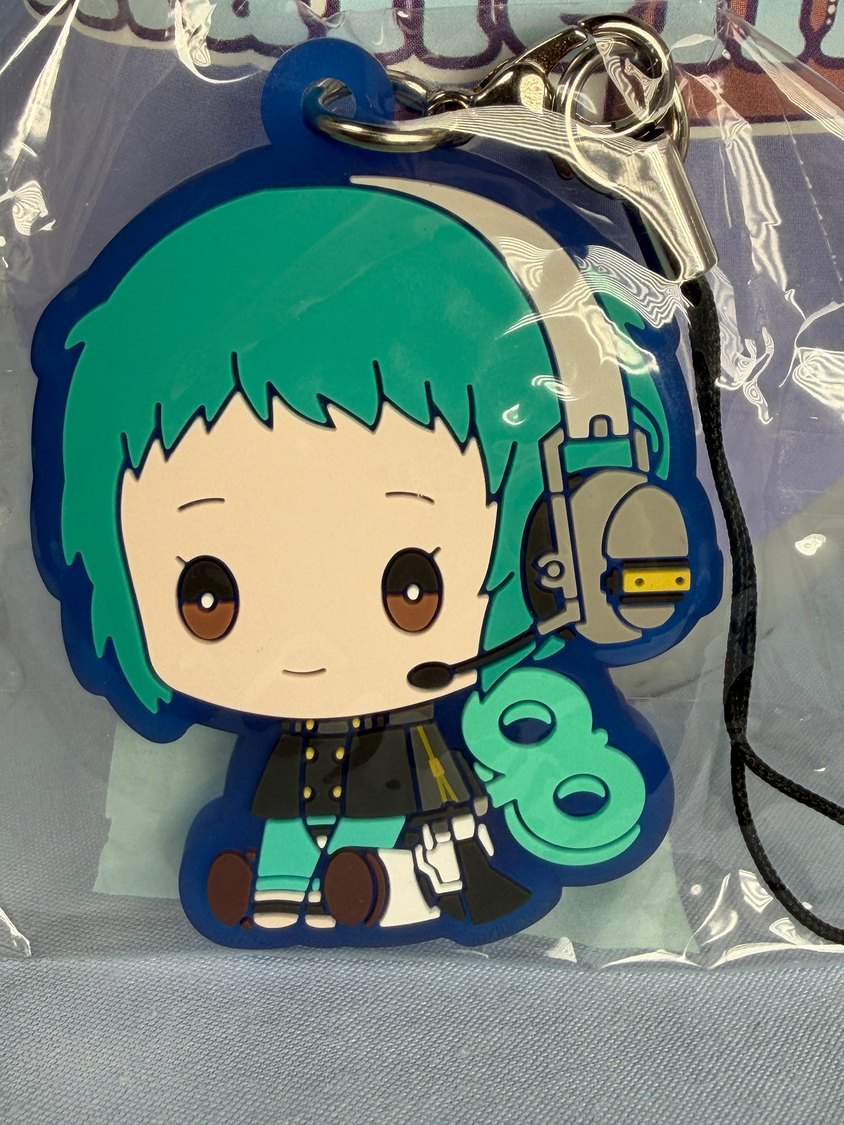 Fuuka Yamagishi Rubber Strap Keychain Persona 3 Reload Petatto Nejimaki