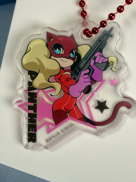 Ann Takamaki Panther Acrylic Keychain Persona 5 Tactica