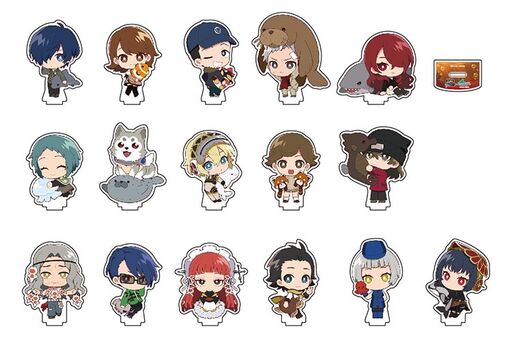 Persona 3 Reload x Hakkeijima Sea Paradise Gachapon Mini Acrylic Trading Stand