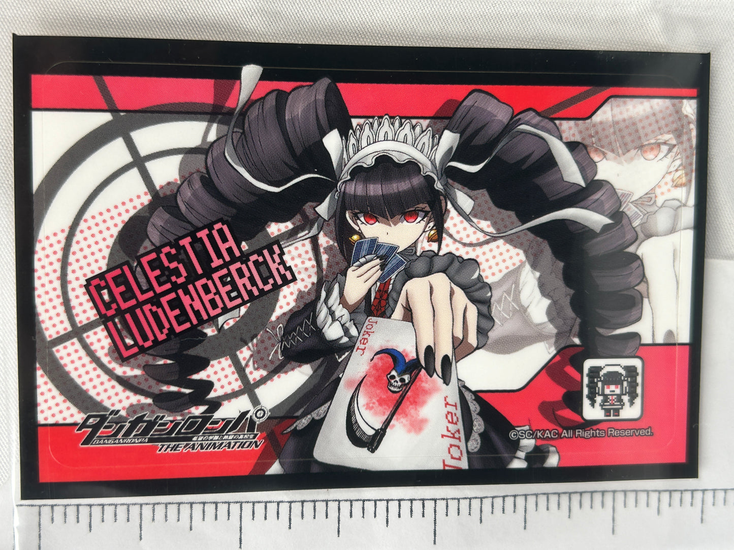 Celestia Ludenberck Decal Sticker Danganronpa The Animation