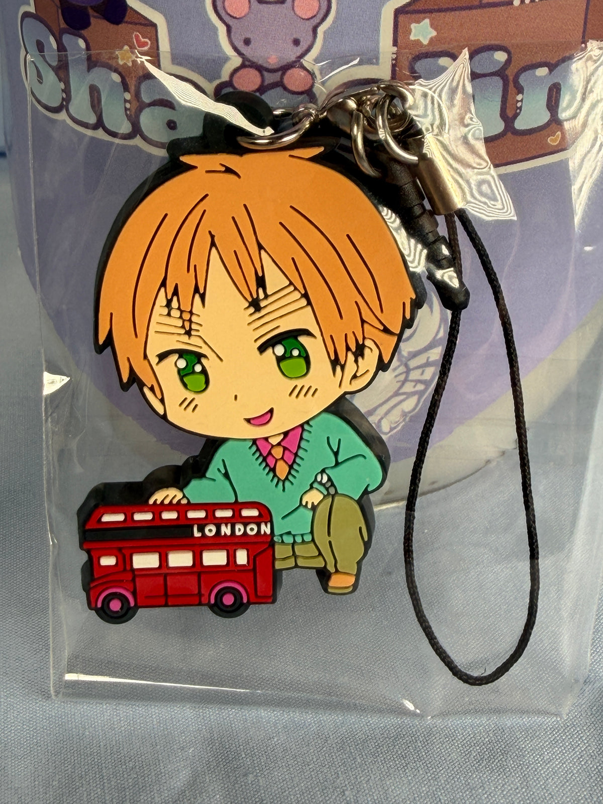 England UK Rubber Strap Keychain Hetalia The Beautiful World Vol 1 2015