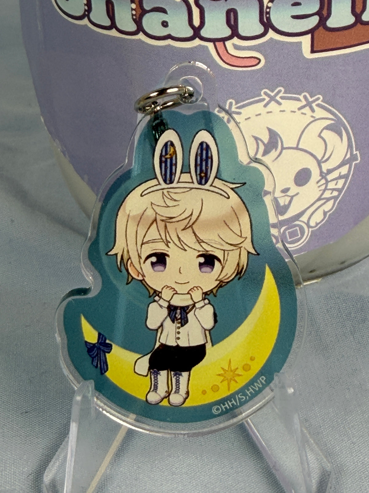 Russia Bunny Moon Acrylic Keychain Hetalia World Stars Amo Café 2026