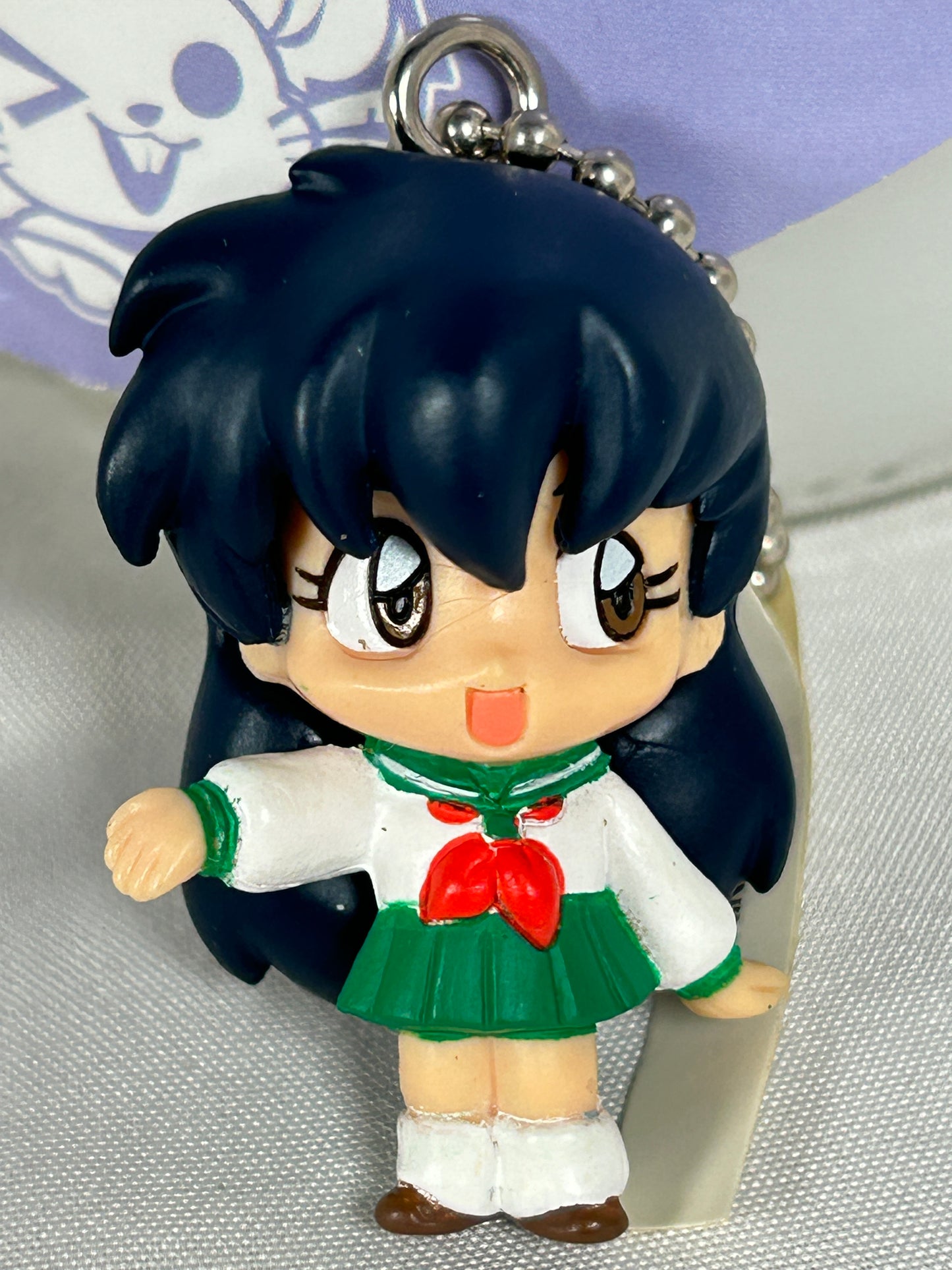 Kagome Higurashi Gachapon Figure Keychain Bandai Banpresto 2001 Inuyasha