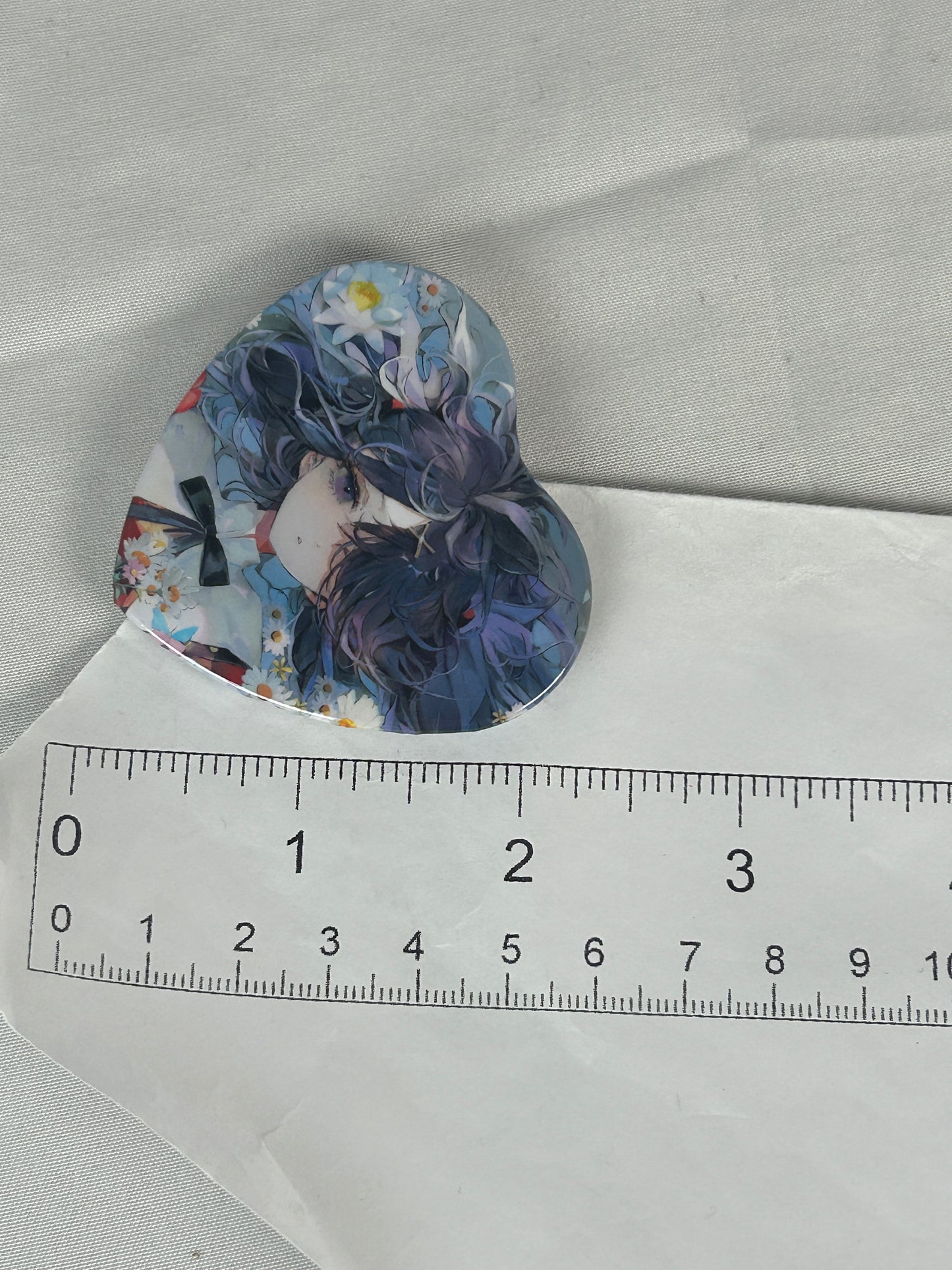 Ame-chan Heart Button Badge Needy Streamer Overload Popup