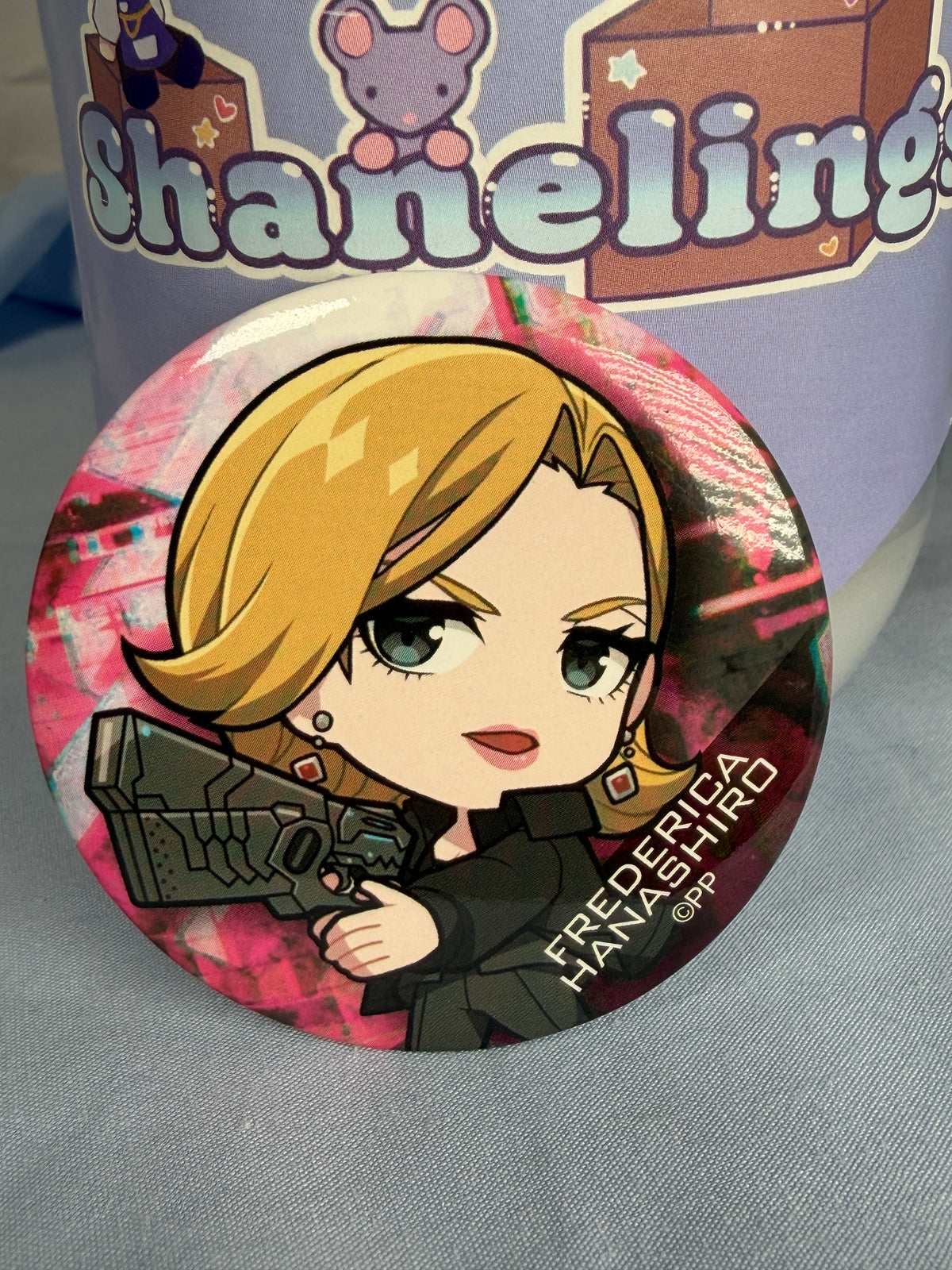 Frederica Hanashiro Can Badge Pin Psycho Pass Providence