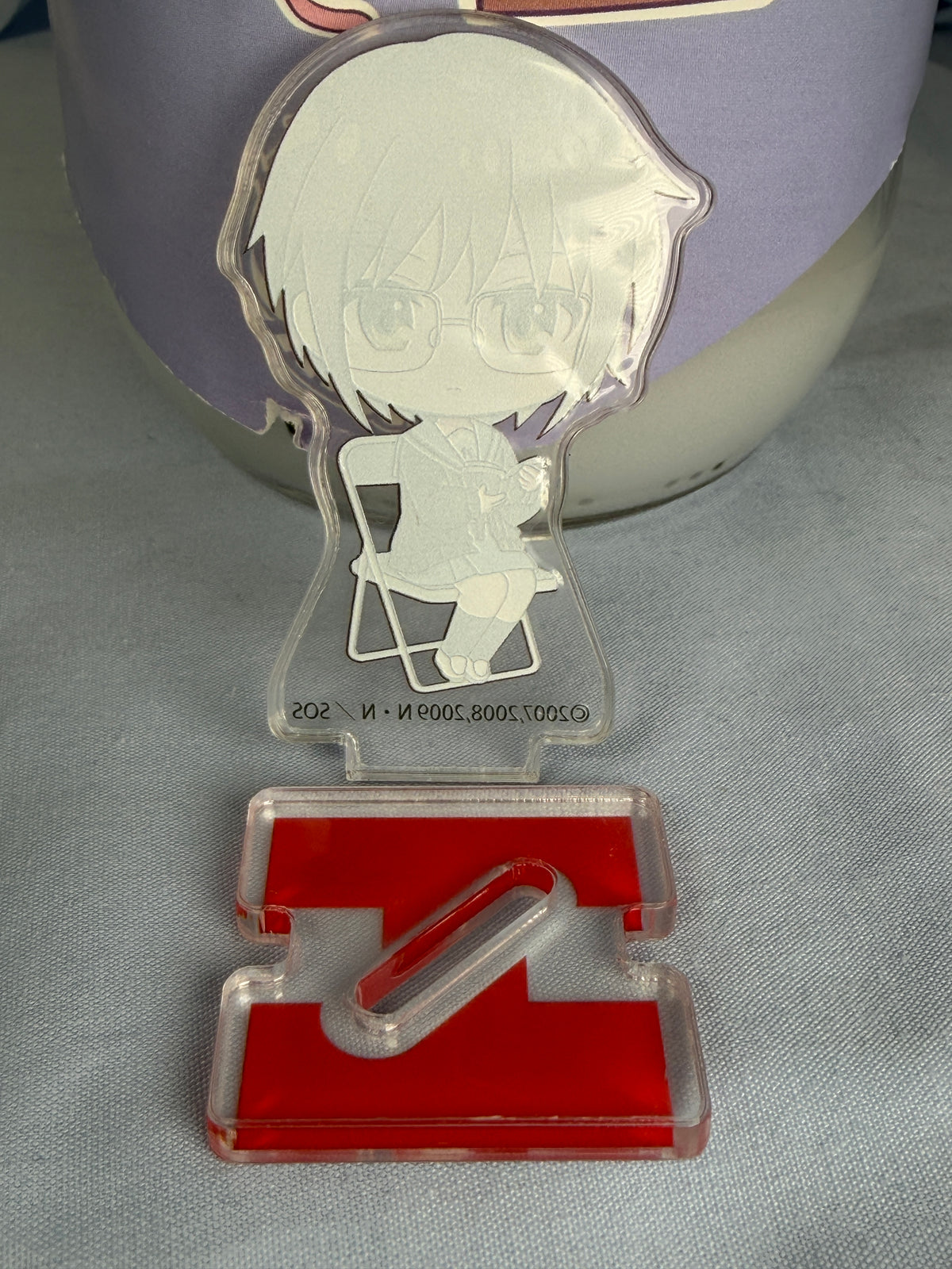 Glasses Yuki Nagato Acrylic Stand Haruhi Suzumiya 20th Anniversary LEC