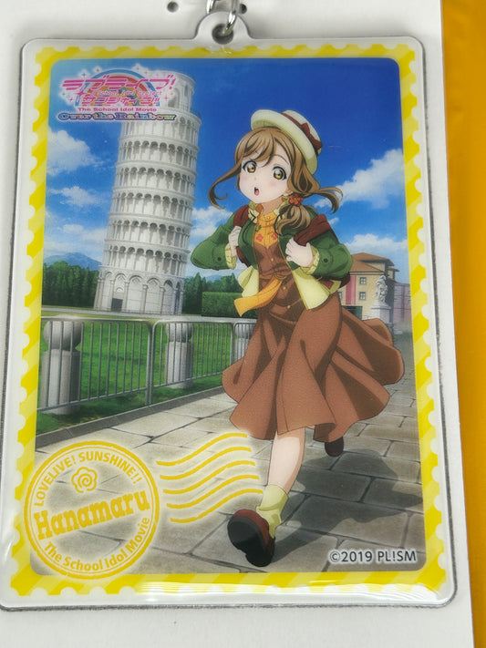 Hanamaru Kunikida Plastic Bubble Keychain Love Live Sunshine