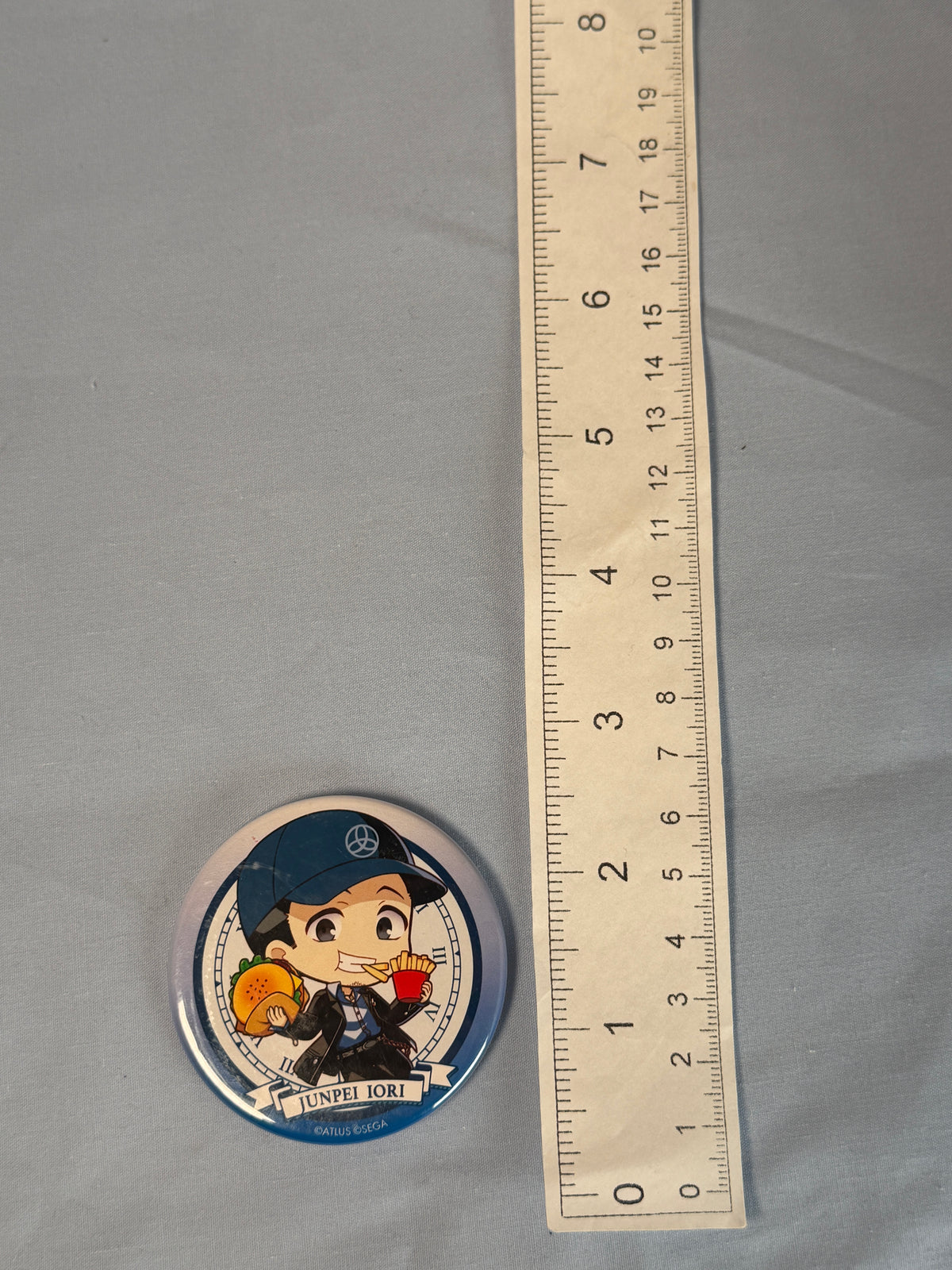 Junpei Iori Animax Café+ Can Badge Pin Persona 3 Reload
