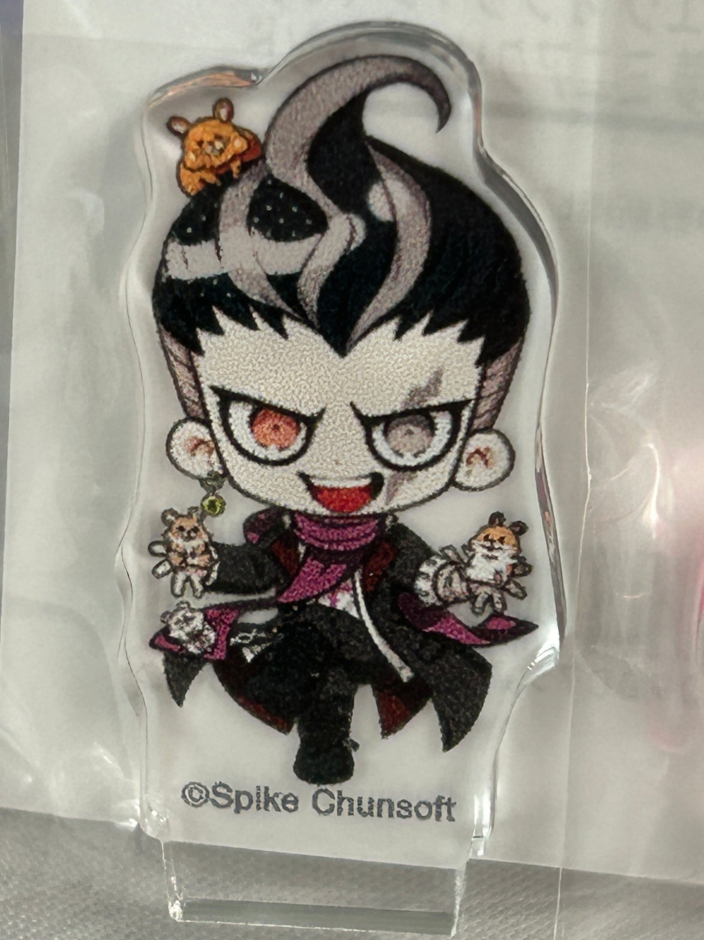 Gundham Tanaka Mini Acrylic Stand Danganronpa Ekku Kamikura Lottery