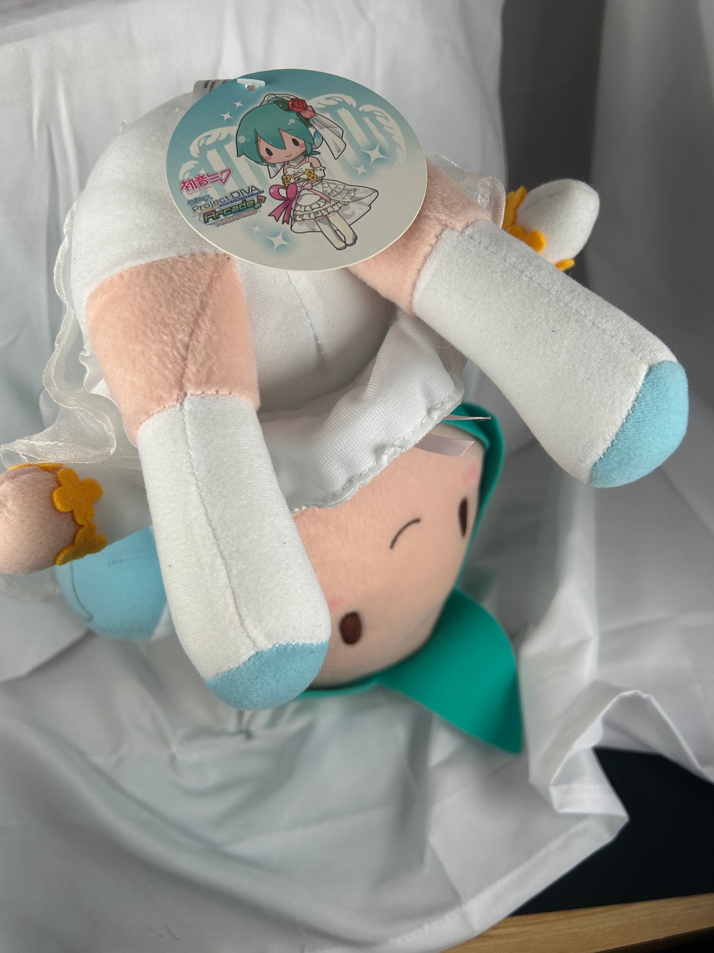 Hatsune Miku Project DIVA Arcade Future Tone Fuwa Puchi Prize Plush SEGA