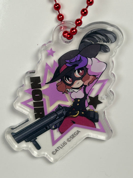 Haru Okumura Noir Acrylic Keychain Persona 5 Tactica