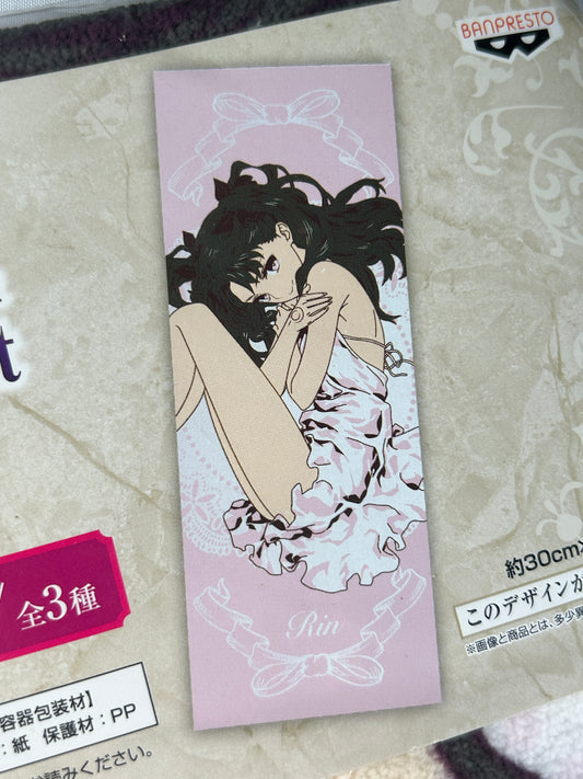Rin Tohsaka Dress Decorative Towel Fate Stay Night Heaven's Feel Ichiban Kuji Prize C