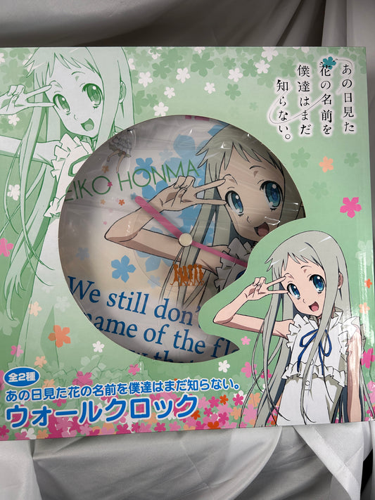 Honma Meiko Wall Clock Anohana Taito Prize