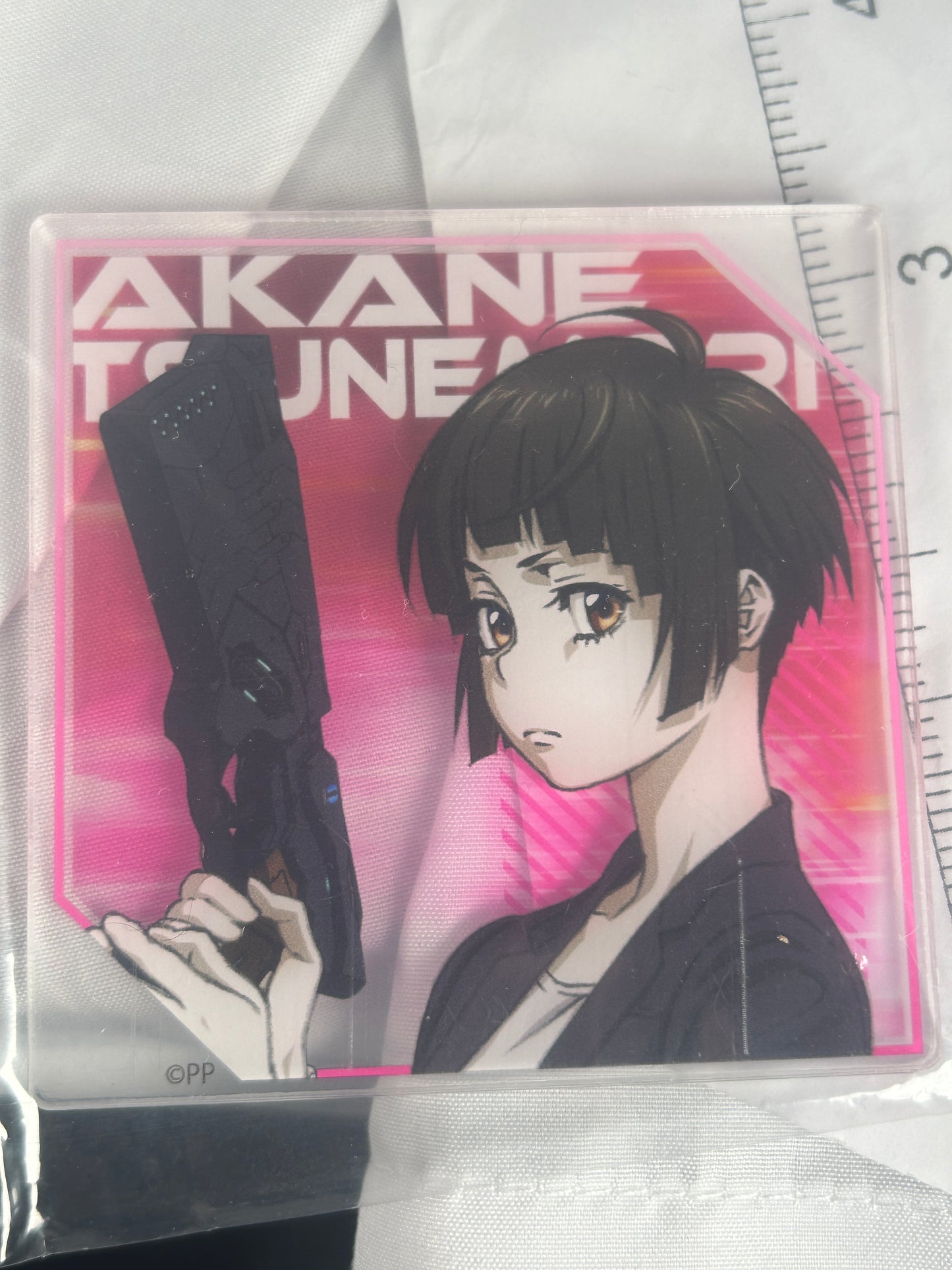 Akane Tsunemori Acrylic Coaster Daiso Psycho Pass Providence