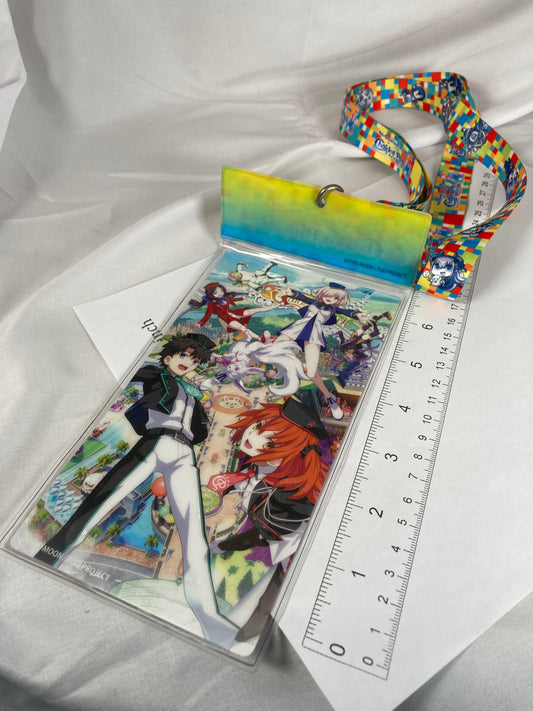 Fate Grand Order Fes 2019 Chaldea Park Lanyard and Pass