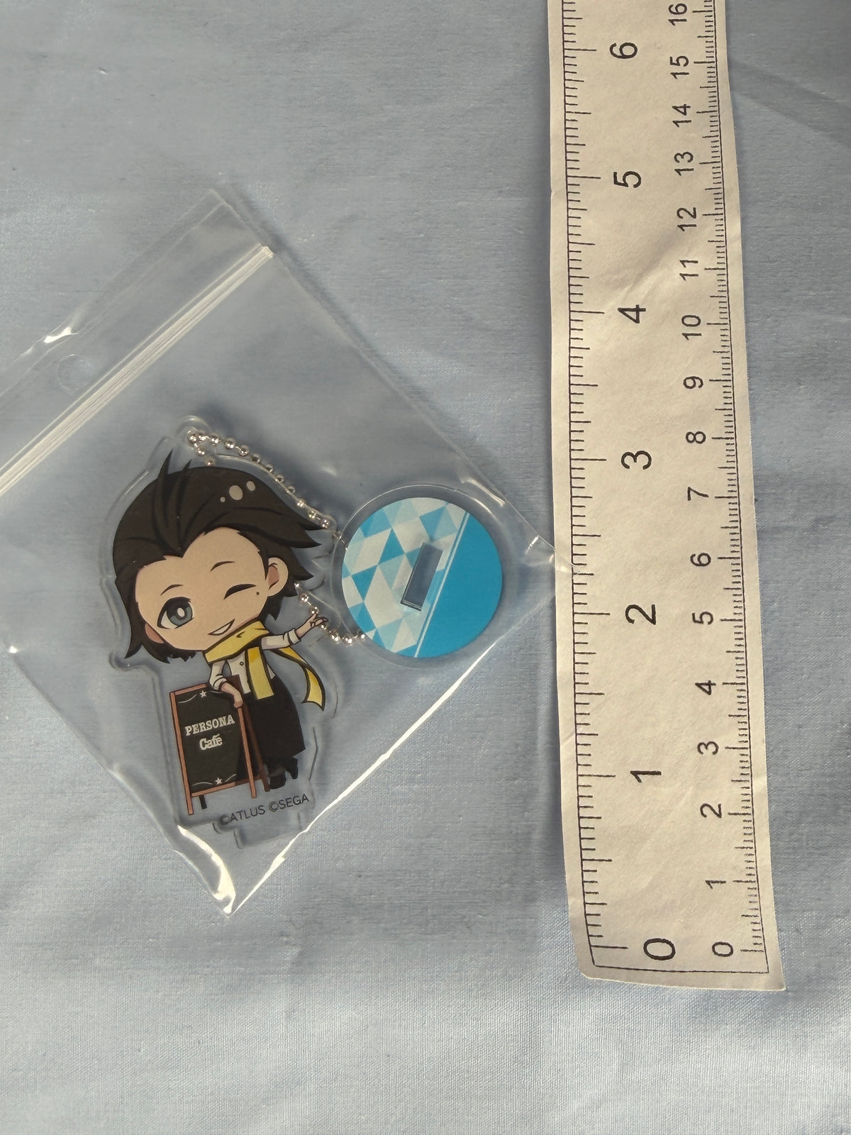 Ryoji Mochizuki Acrylic Keychain Stand Persona 25th Anniversary Café