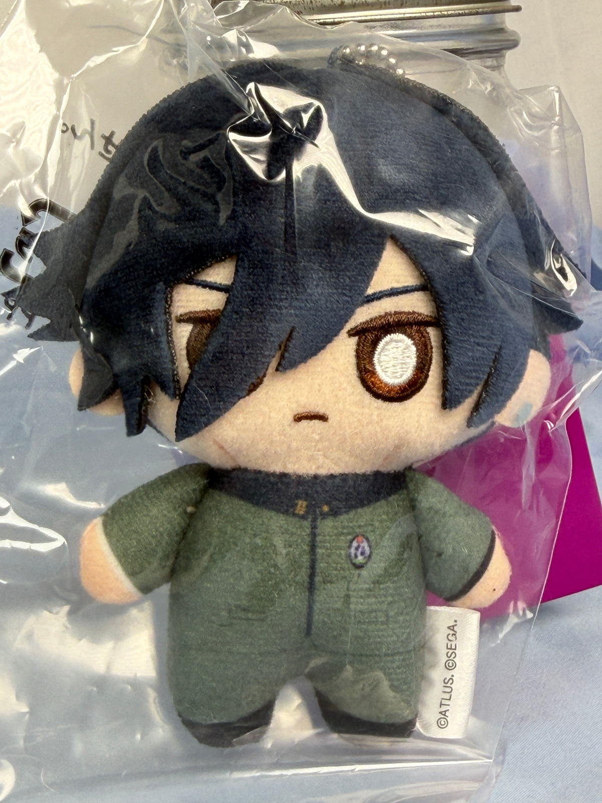 Naoya Toudou Plush Keychain Persona 1 SEGA