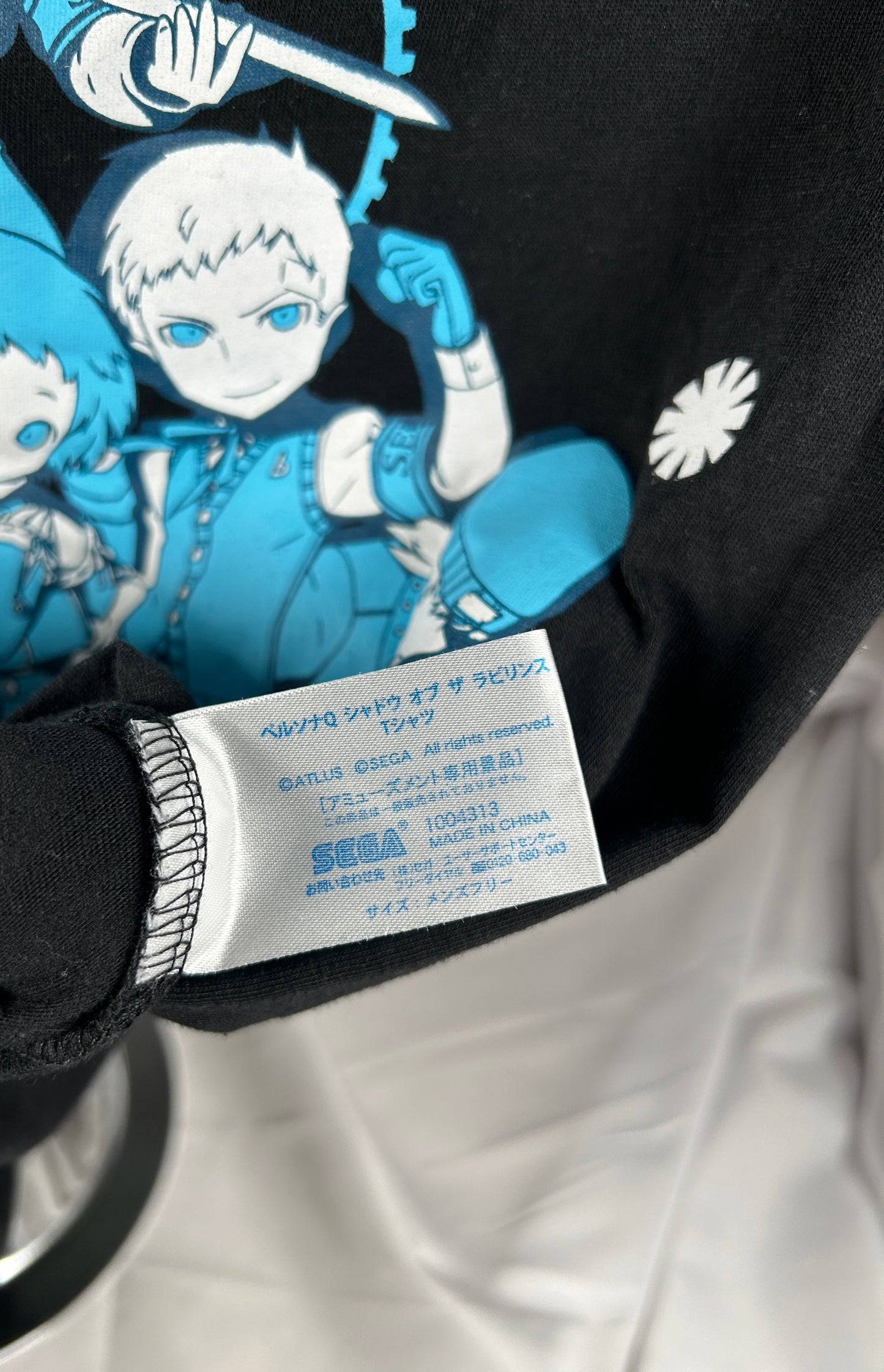Persona 3 Cast T Shirt Persona Q Shadows of the Labyrinth SEGA Atlus