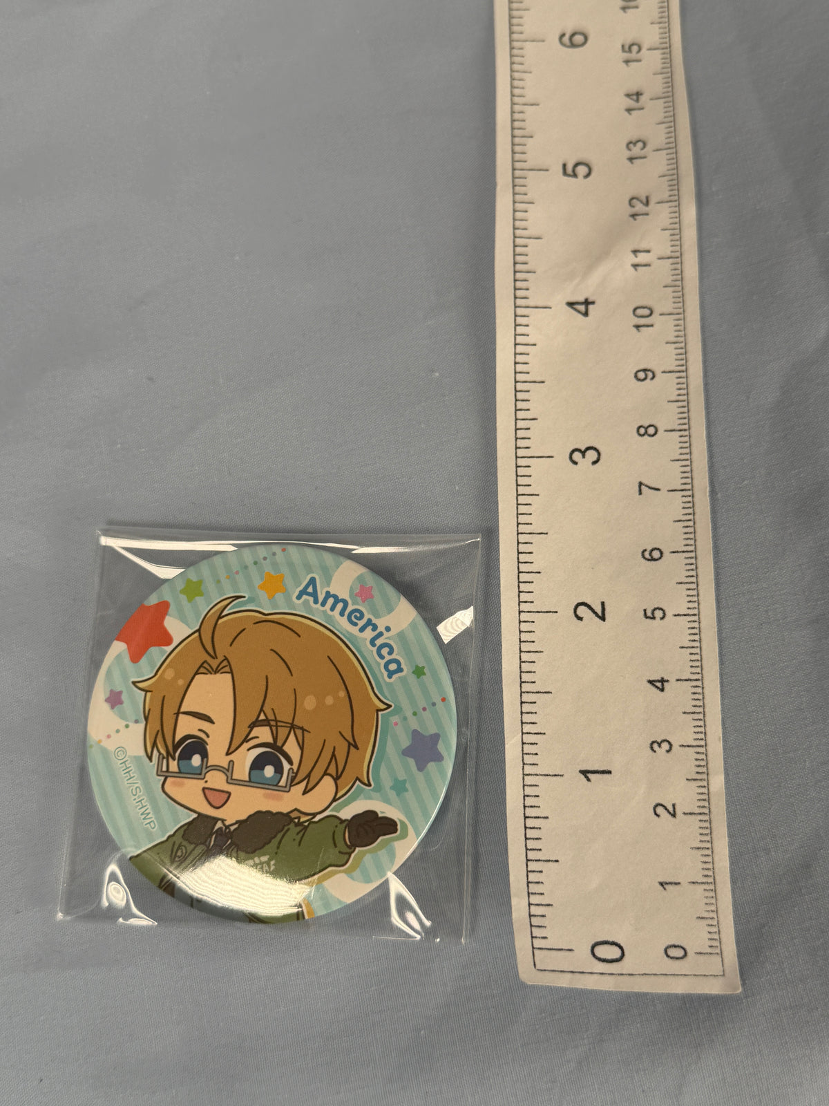 America Can Badge Pin Hetalia World Stars Seria