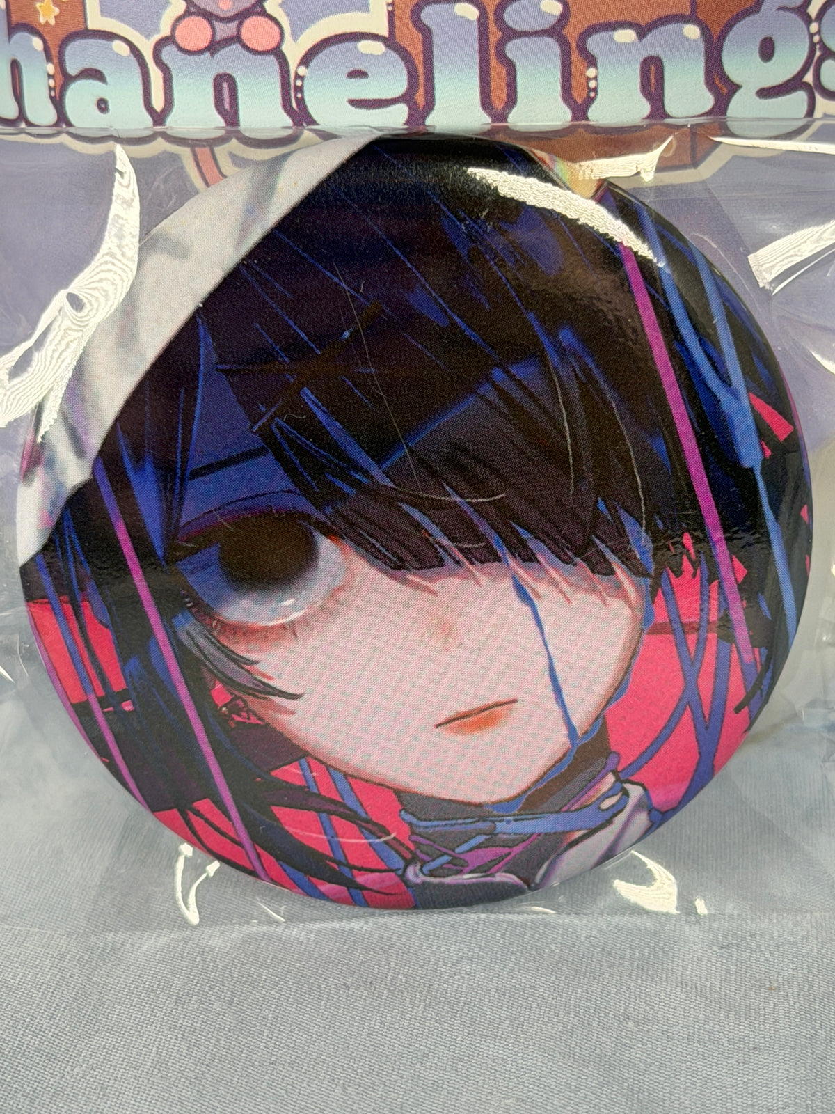 Ame-chan Button Badge Pin Needy Streamer Overload Nidiga Exhibition 4