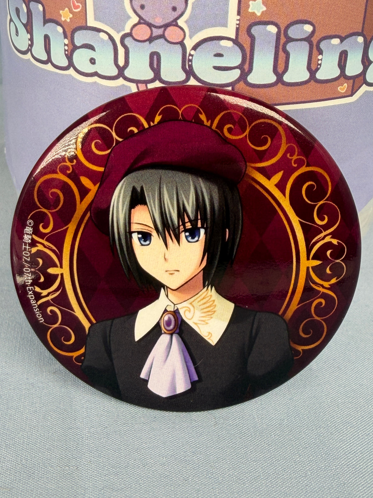 Kanon Official Illustration Can Badge Pin Umineko When They Cry