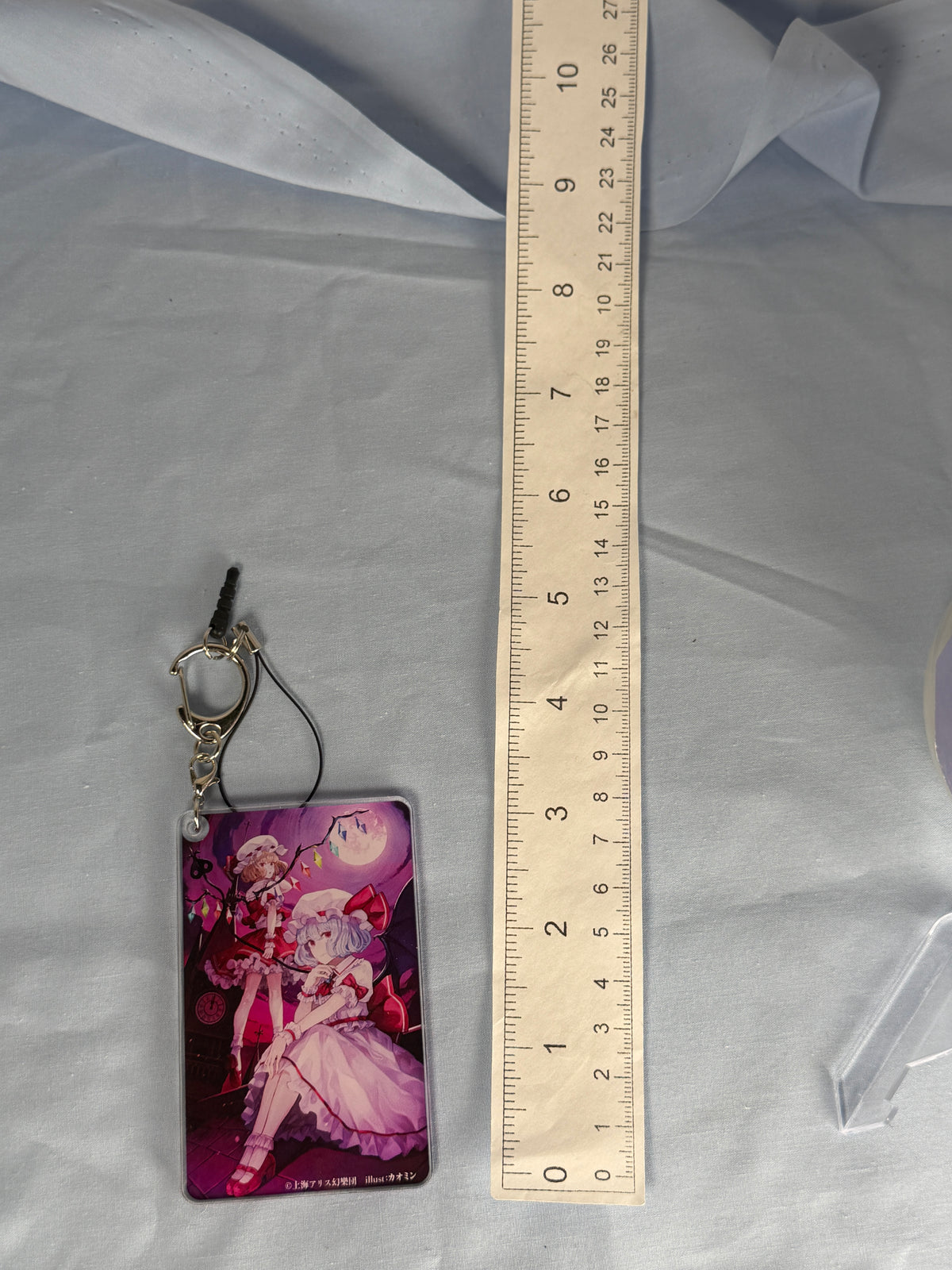 Flandre Reimu Scarlet Acrylic Keychain Touhou Project Exhibition