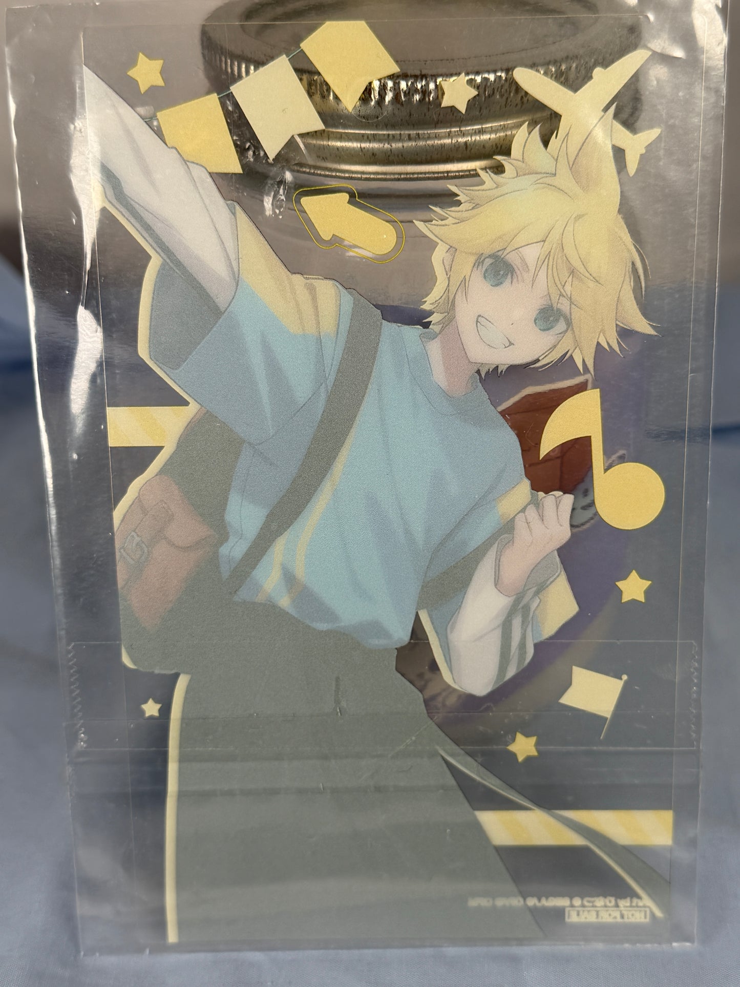 Kagamine Len Thanksgiving 3rd Anniversary Plastic Display Project Sekai Animate