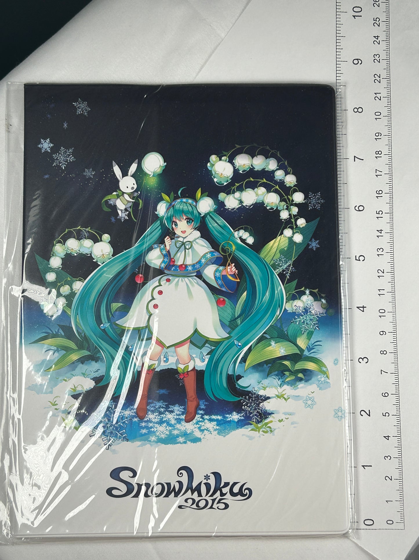 Snow Miku 2015 Notebook Cover Vocaloid