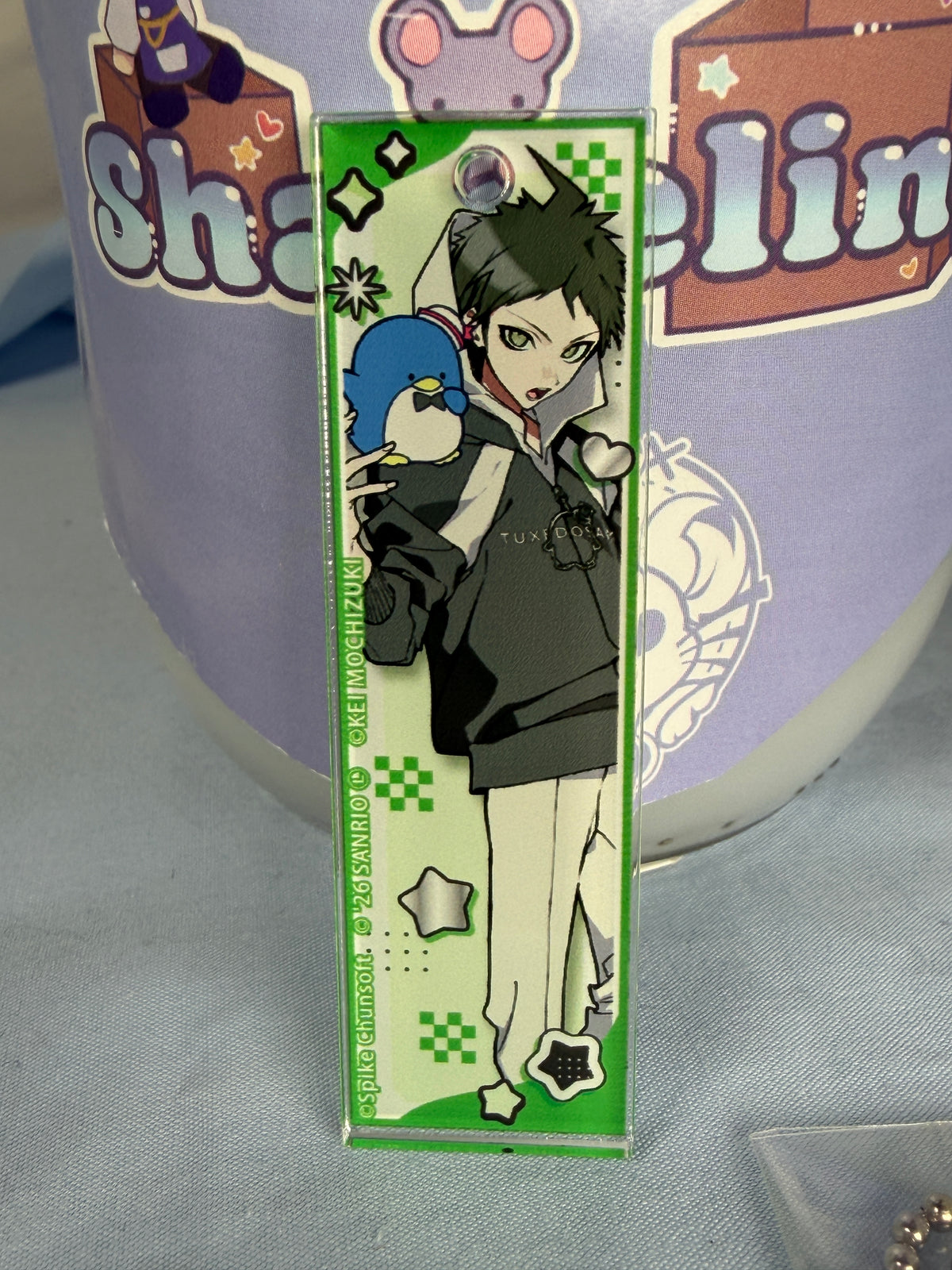 Junko Enoshima Hello Kitty Acrylic Keychain Danganronpa 1 x Sanrio Vol 2