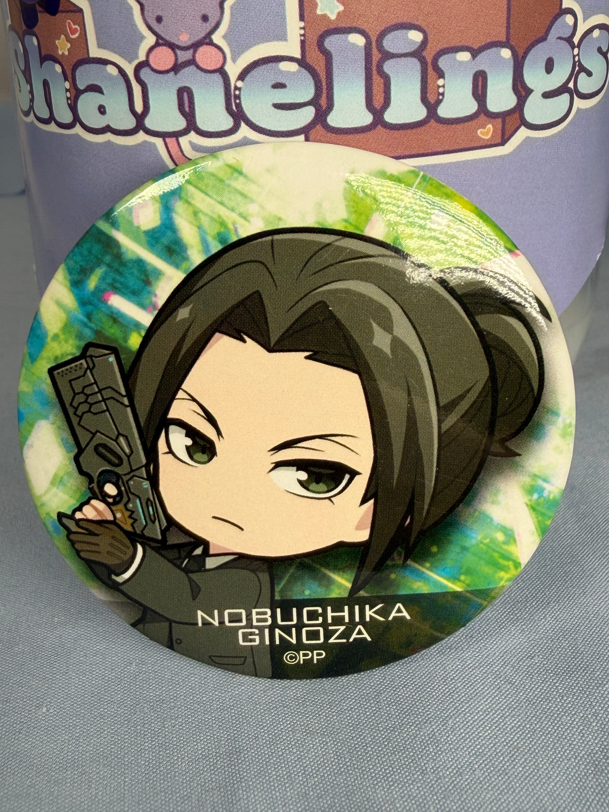 Nobuchika Ginoza Can Badge Pin Psycho Pass Providence