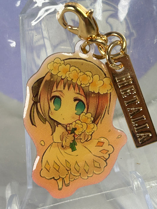 Liechtenstein Metal Charm Keychain Hetalia Axis Powers 2012