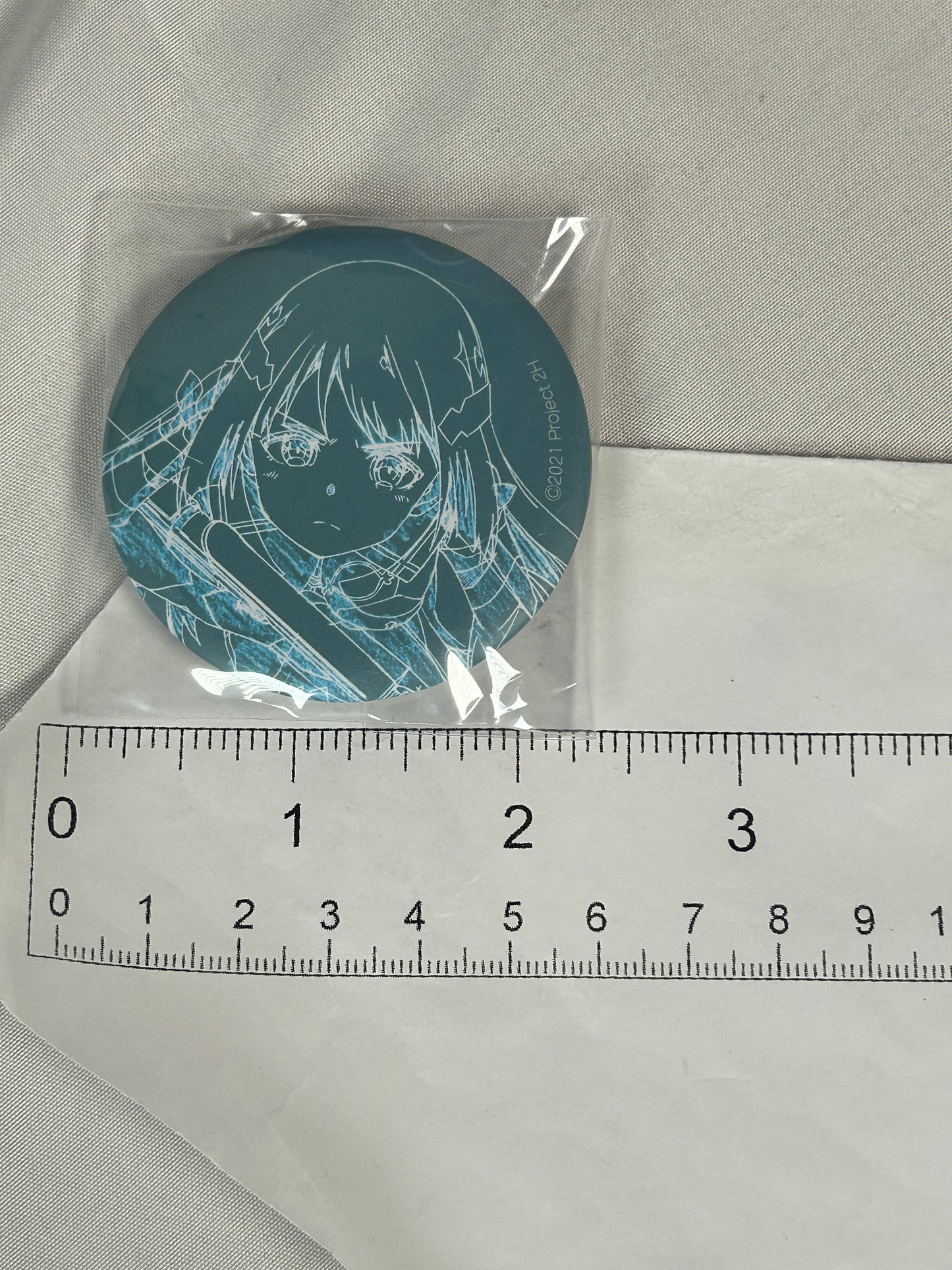 Tougou Mimori Can Badge Button Yuuki Yuuna is a Hero