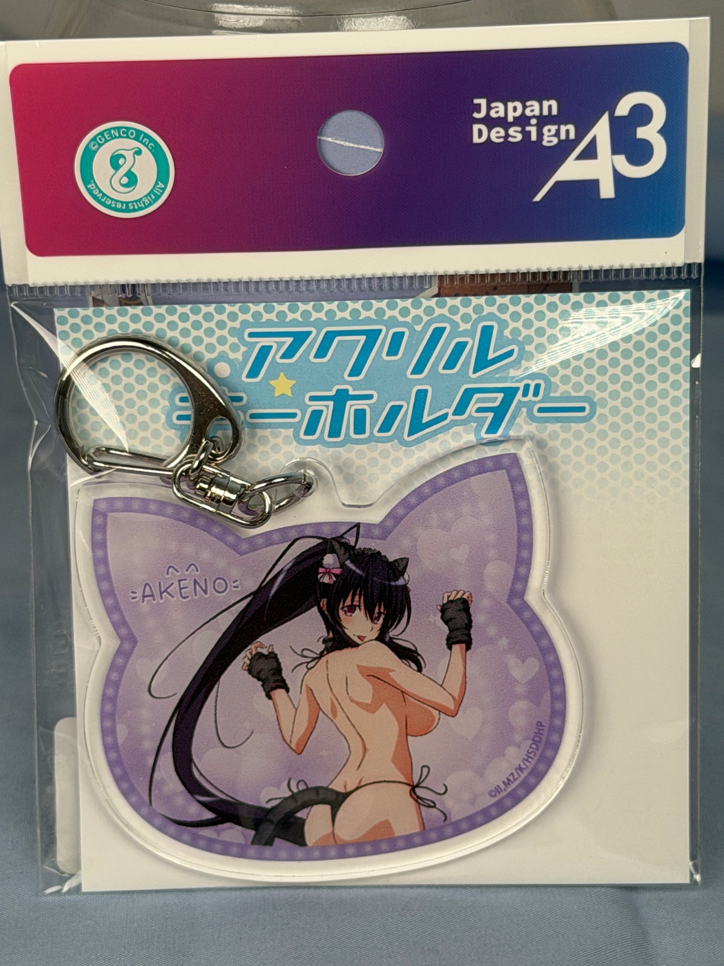 Akane Himejima Cat Bikini Acrylic Keychain High School DxD HERO eeo Lottery