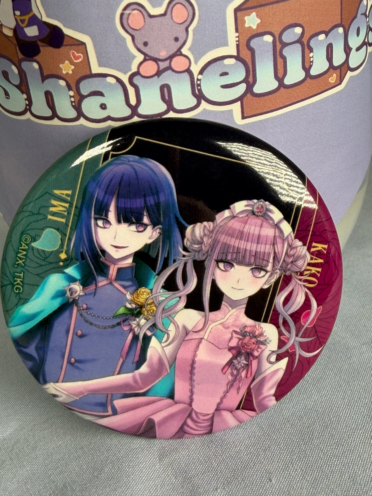 Ima Kako Tsukumo Wedding Can Badge Pin The Hundred Line First Anniversary